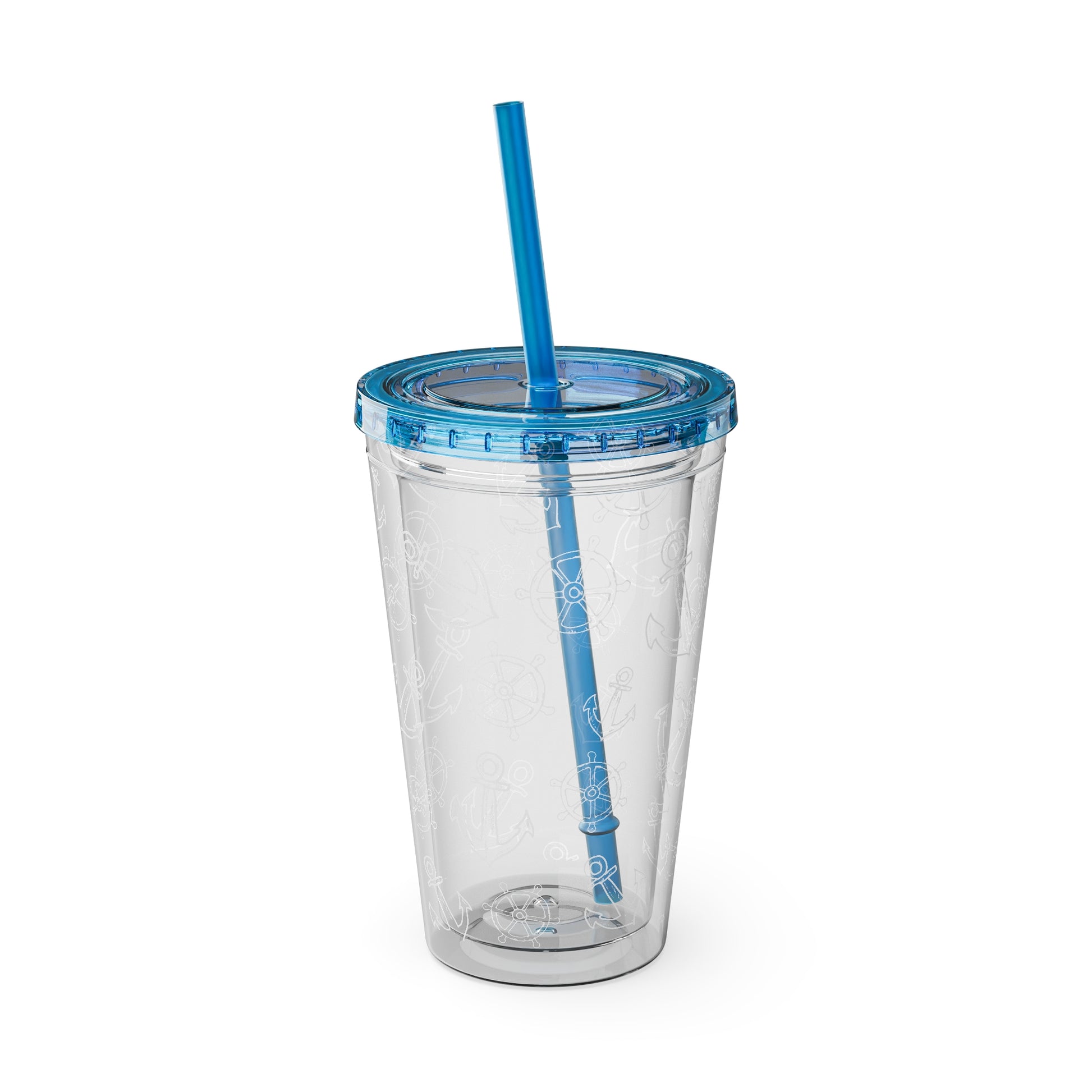 Bunter Tumbler mit Strohhalm 16oz doppelwandiger Trinkbecher | 11 Farben | BPA-frei | Stylisch & praktisch für unterwegs