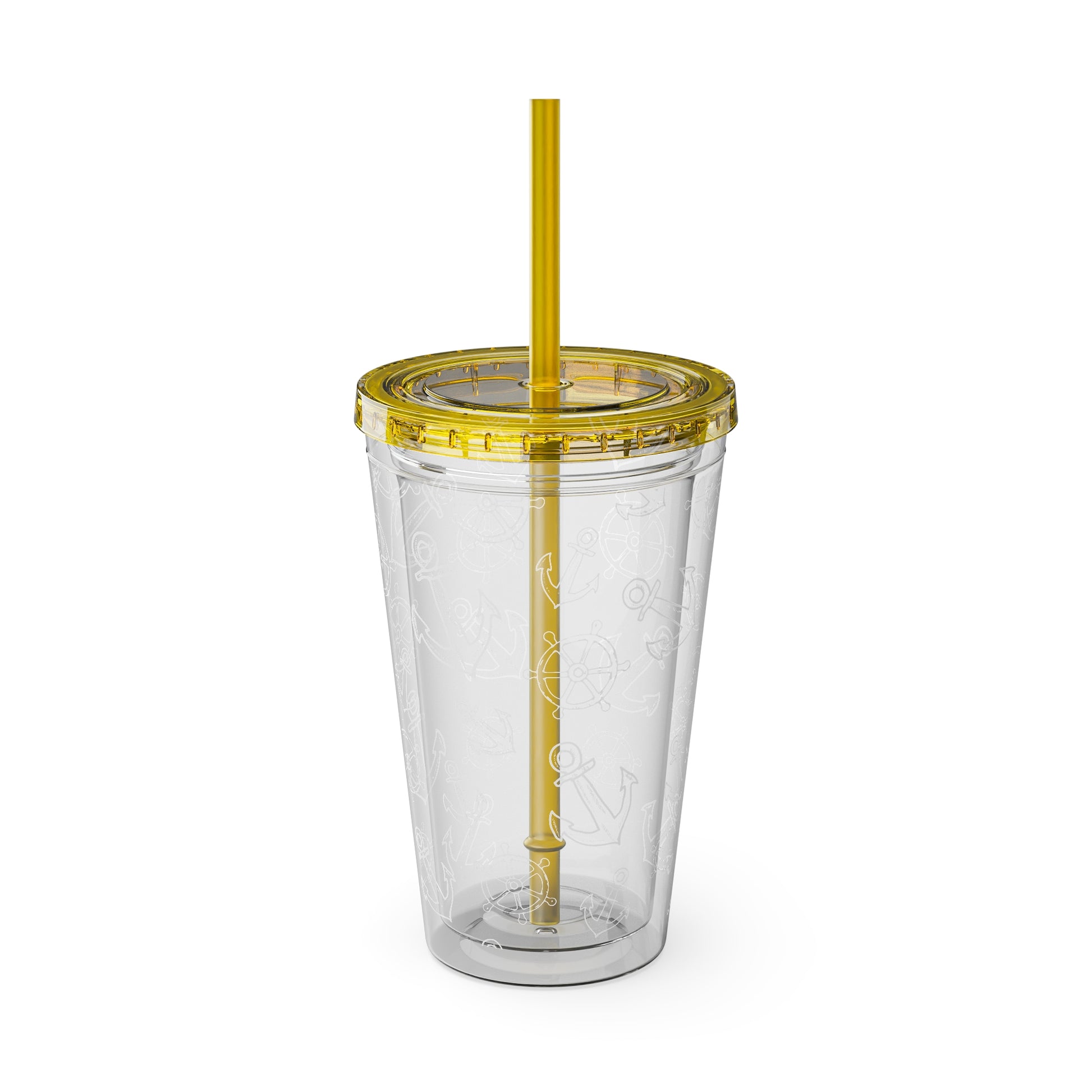 Bunter Tumbler mit Strohhalm 16oz doppelwandiger Trinkbecher | 11 Farben | BPA-frei | Stylisch & praktisch für unterwegs