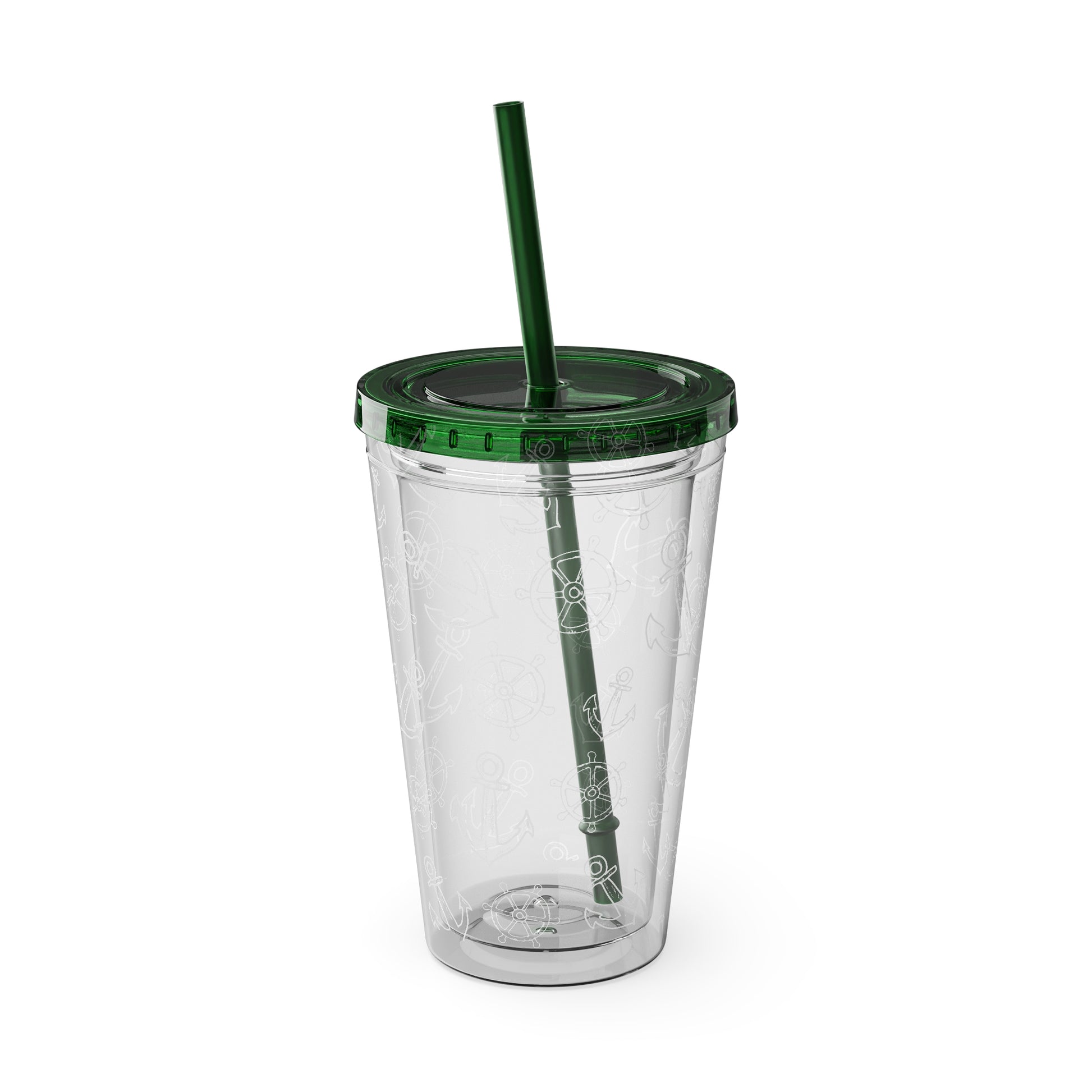 Bunter Tumbler mit Strohhalm 16oz doppelwandiger Trinkbecher | 11 Farben | BPA-frei | Stylisch & praktisch für unterwegs