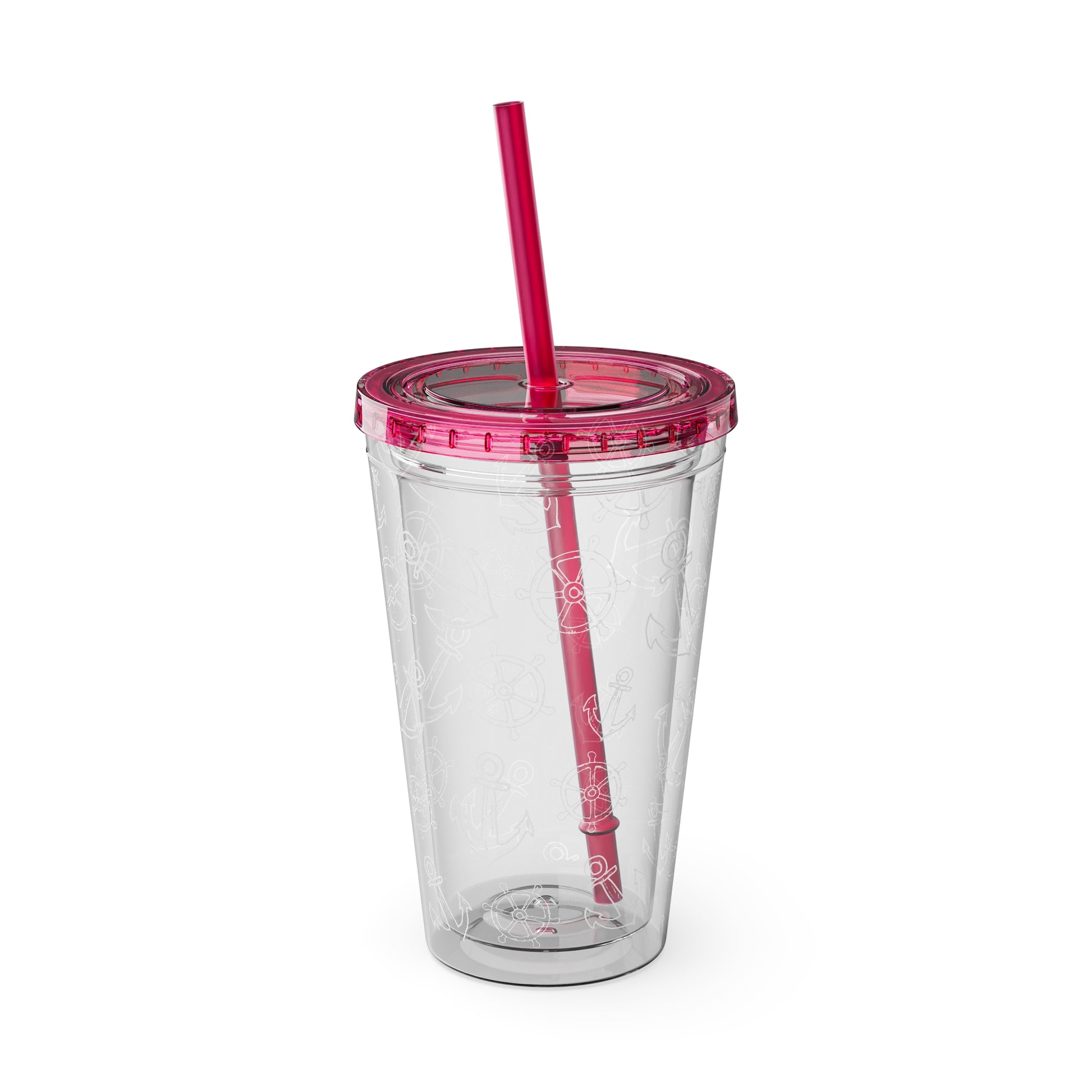 Bunter Tumbler mit Strohhalm 16oz doppelwandiger Trinkbecher | 11 Farben | BPA-frei | Stylisch & praktisch für unterwegs