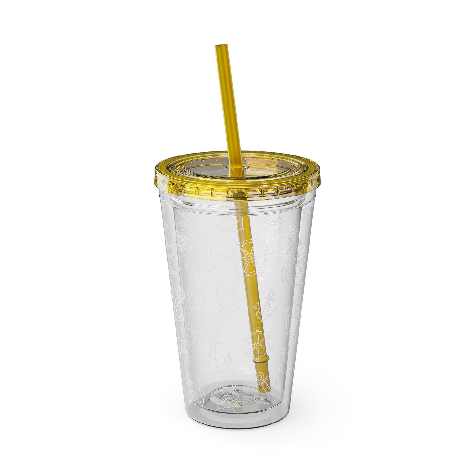 Bunter Tumbler mit Strohhalm 16oz doppelwandiger Trinkbecher | 11 Farben | BPA-frei | Stylisch & praktisch für unterwegs