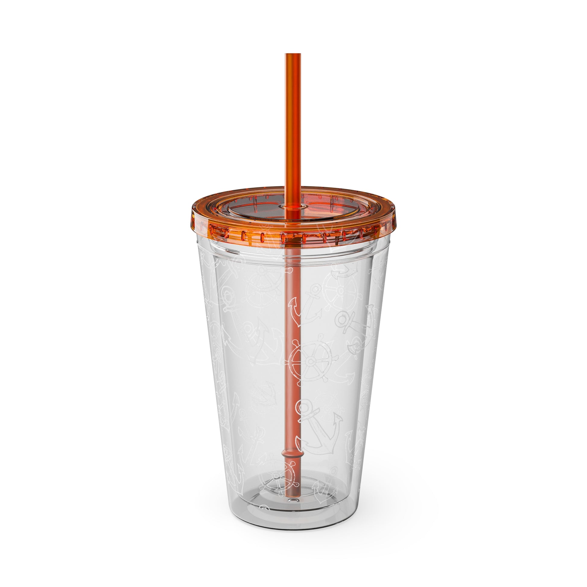 Bunter Tumbler mit Strohhalm 16oz doppelwandiger Trinkbecher | 11 Farben | BPA-frei | Stylisch & praktisch für unterwegs