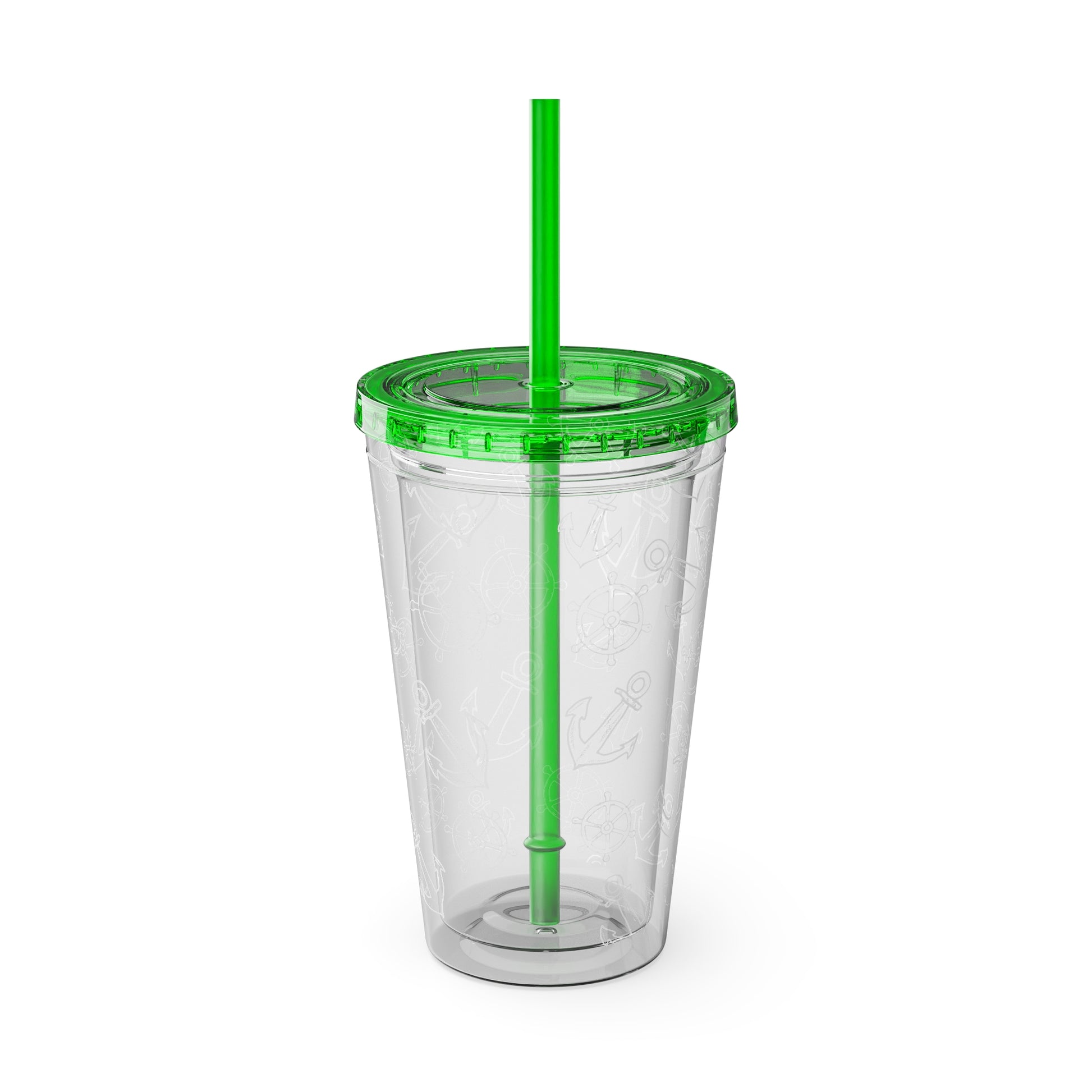 Bunter Tumbler mit Strohhalm 16oz doppelwandiger Trinkbecher | 11 Farben | BPA-frei | Stylisch & praktisch für unterwegs