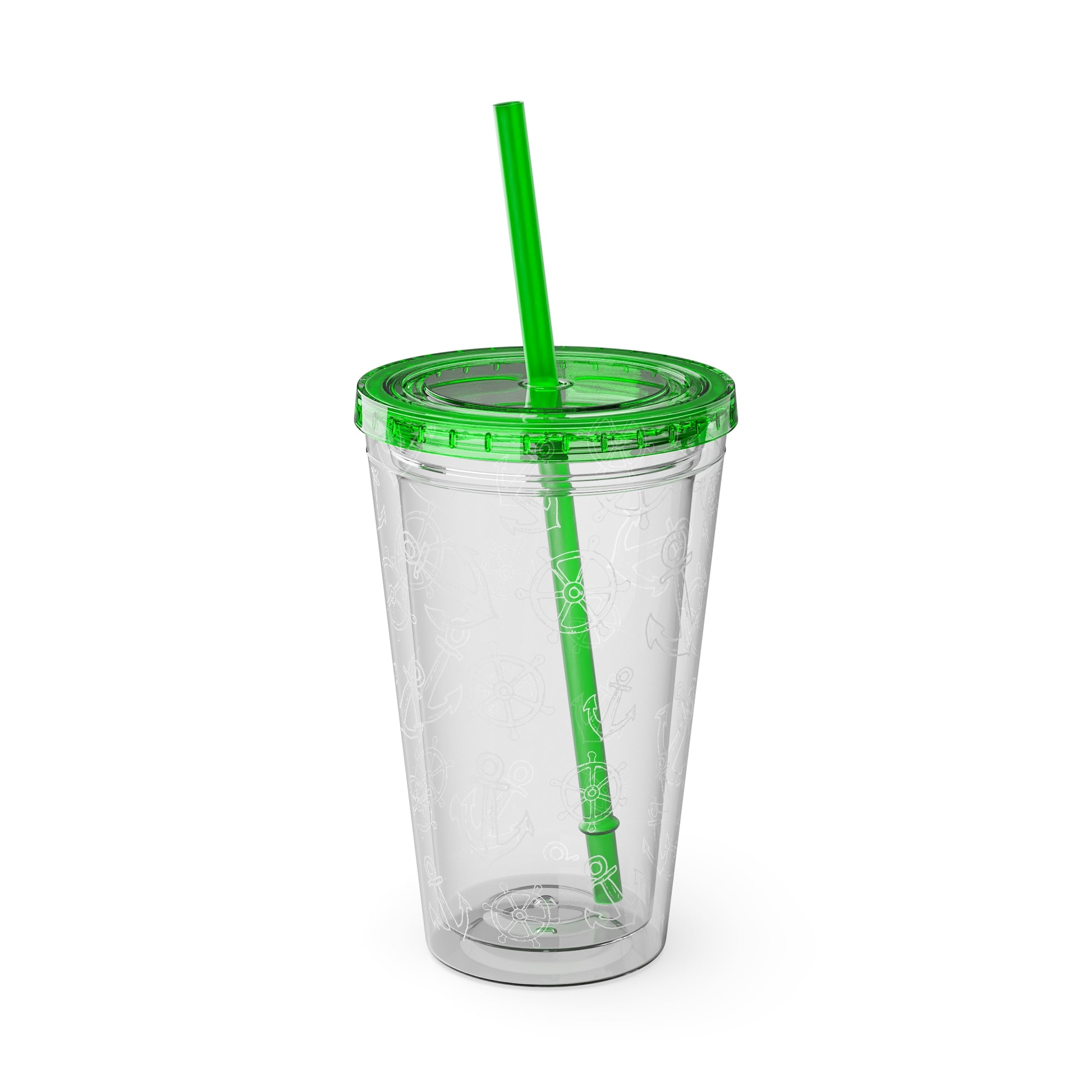 Bunter Tumbler mit Strohhalm 16oz doppelwandiger Trinkbecher | 11 Farben | BPA-frei | Stylisch & praktisch für unterwegs