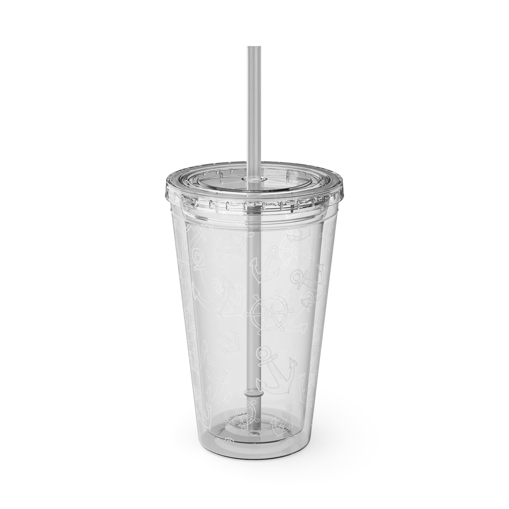Bunter Tumbler mit Strohhalm 16oz doppelwandiger Trinkbecher | 11 Farben | BPA-frei | Stylisch & praktisch für unterwegs