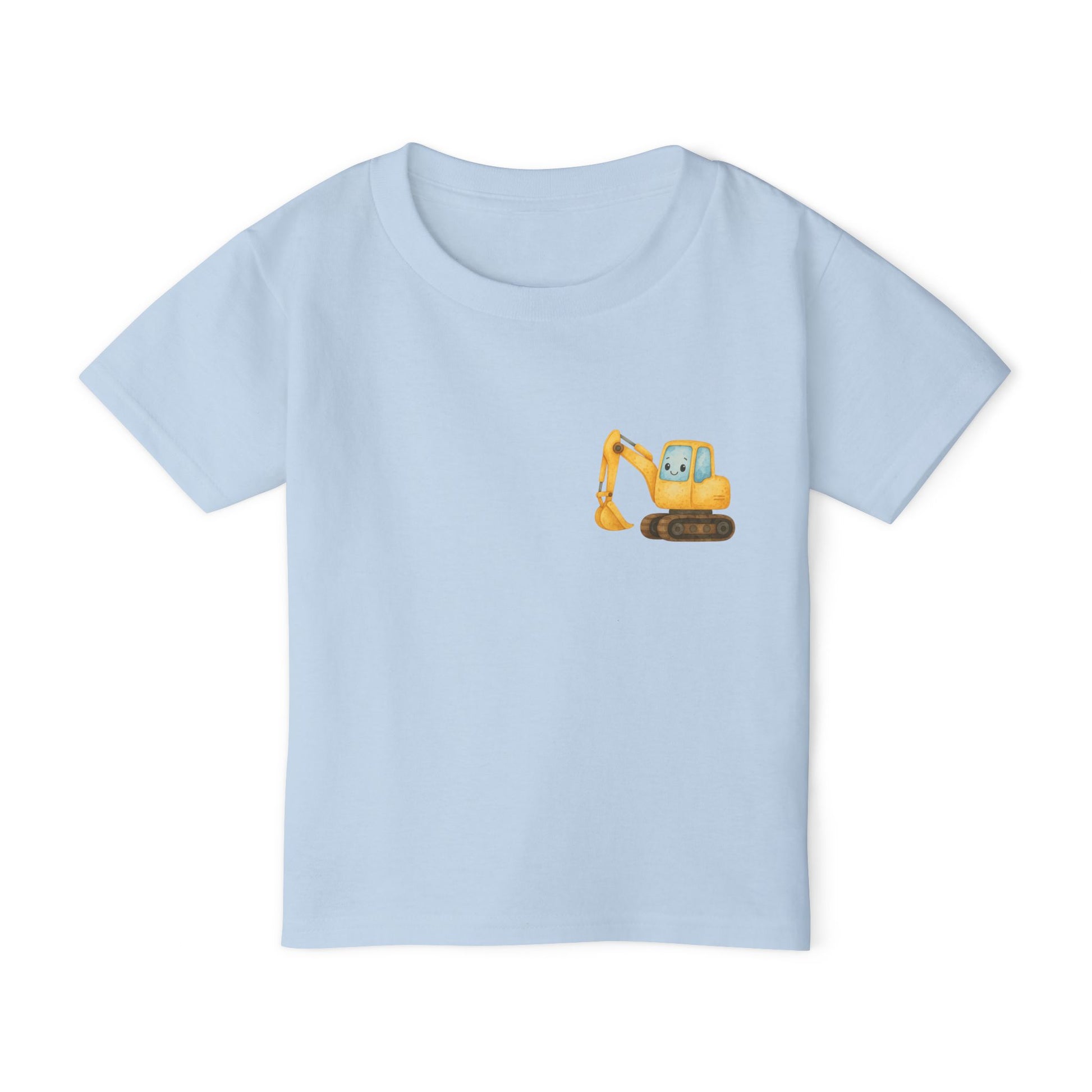Toddler Excavator T-Shirt | Cute Construction Tee, Kids Gift for Birthdays, Toddler Outfits, Playtime Essentials, Birthday Party