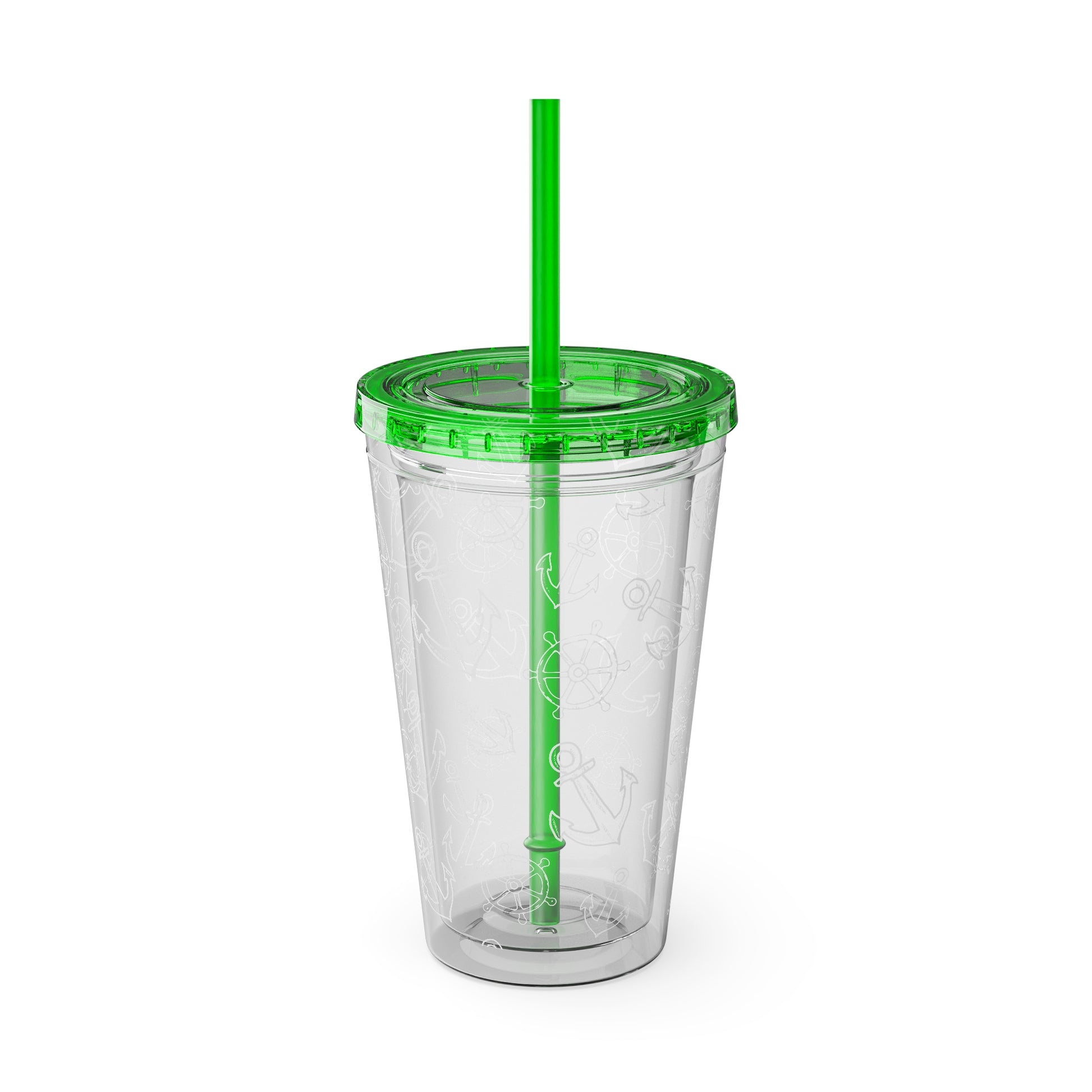 Bunter Tumbler mit Strohhalm 16oz doppelwandiger Trinkbecher | 11 Farben | BPA-frei | Stylisch & praktisch für unterwegs