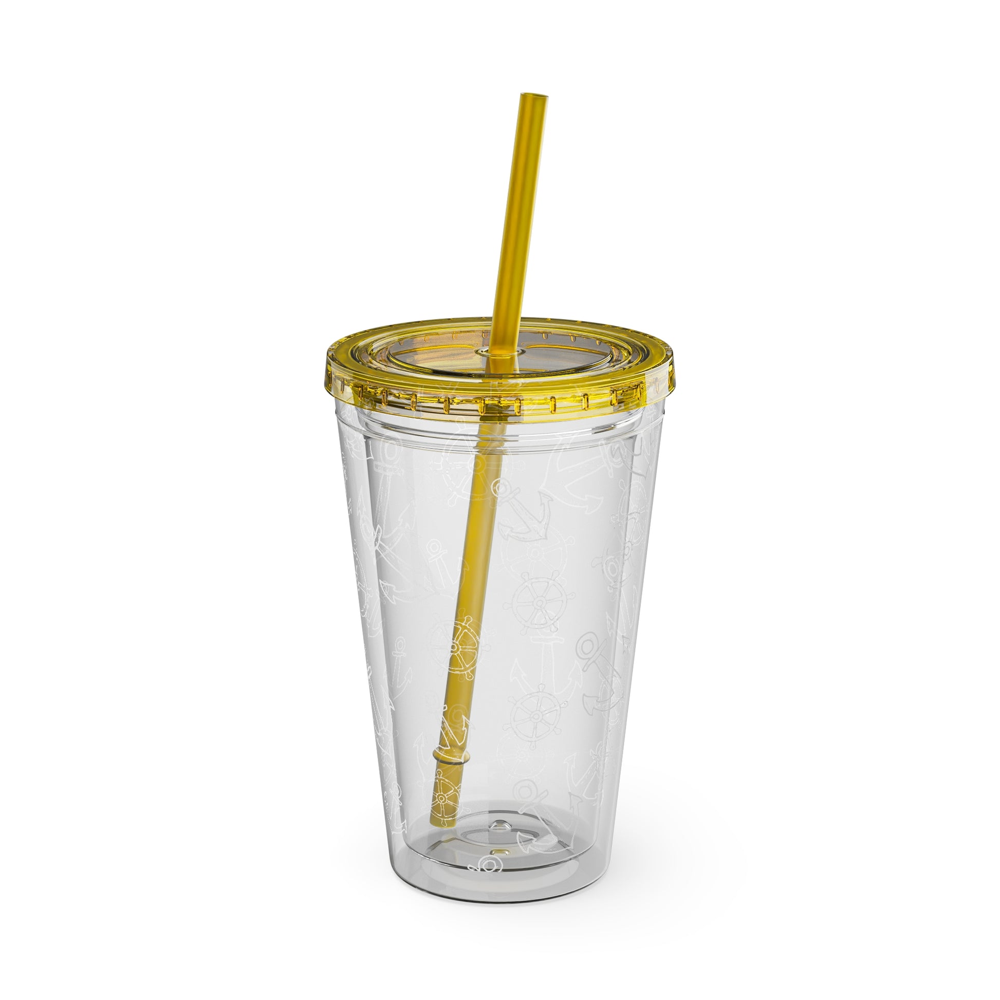 Bunter Tumbler mit Strohhalm 16oz doppelwandiger Trinkbecher | 11 Farben | BPA-frei | Stylisch & praktisch für unterwegs