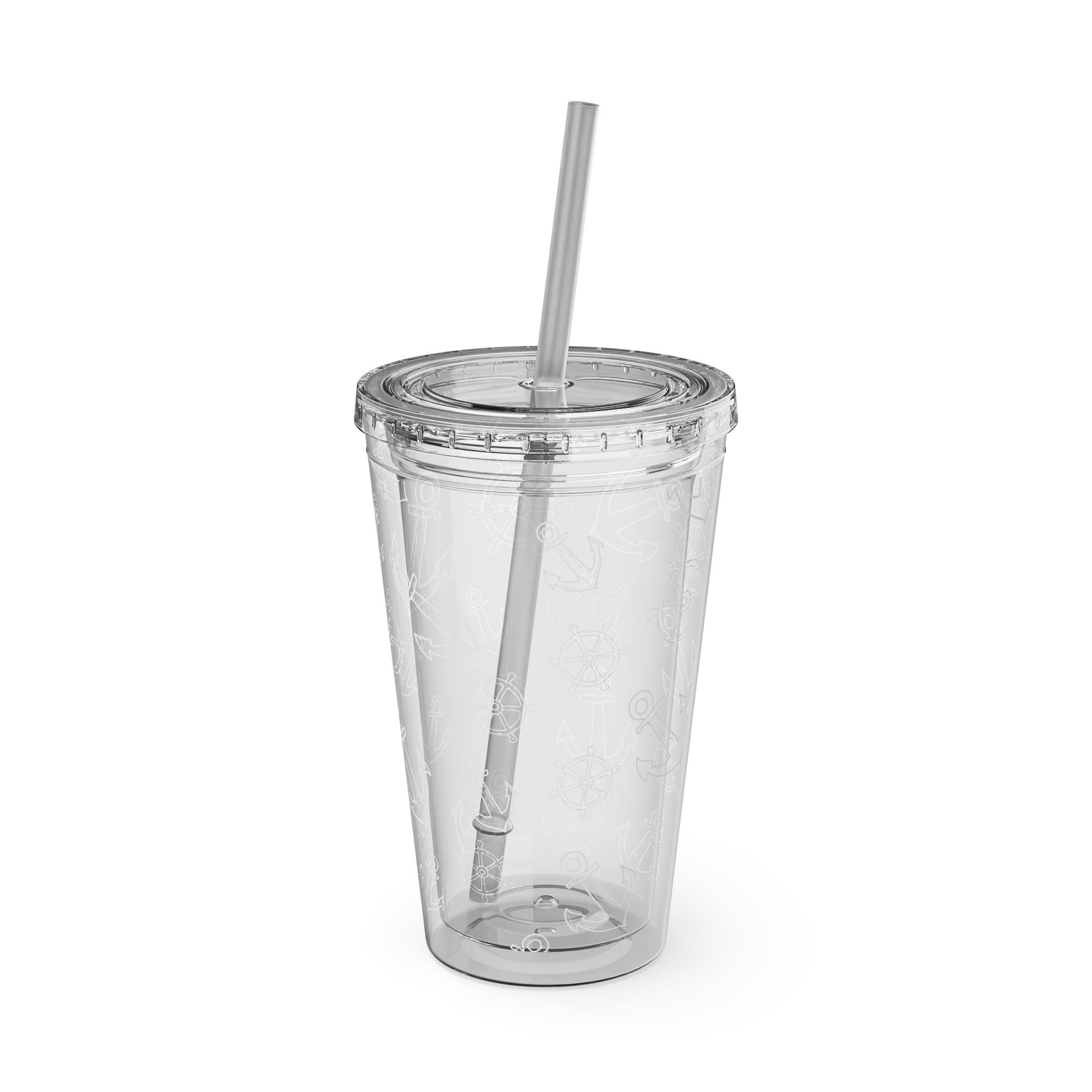 Bunter Tumbler mit Strohhalm 16oz doppelwandiger Trinkbecher | 11 Farben | BPA-frei | Stylisch & praktisch für unterwegs