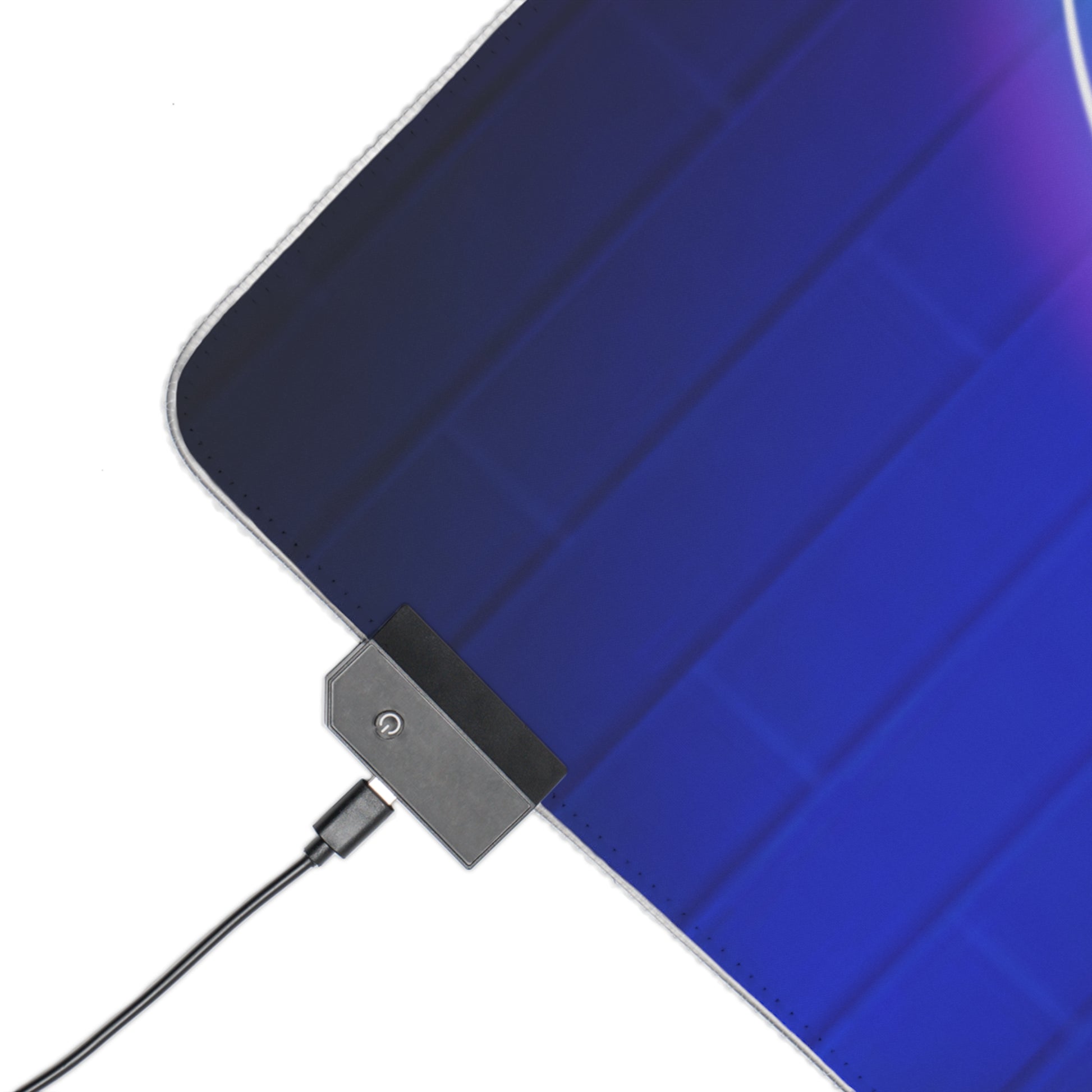 LED Gaming Mauspad mit RGB-Beleuchtung | Rutschfestes Mousepad mit USB | Geschenk für Gamer | Schreibtisch Zubehör