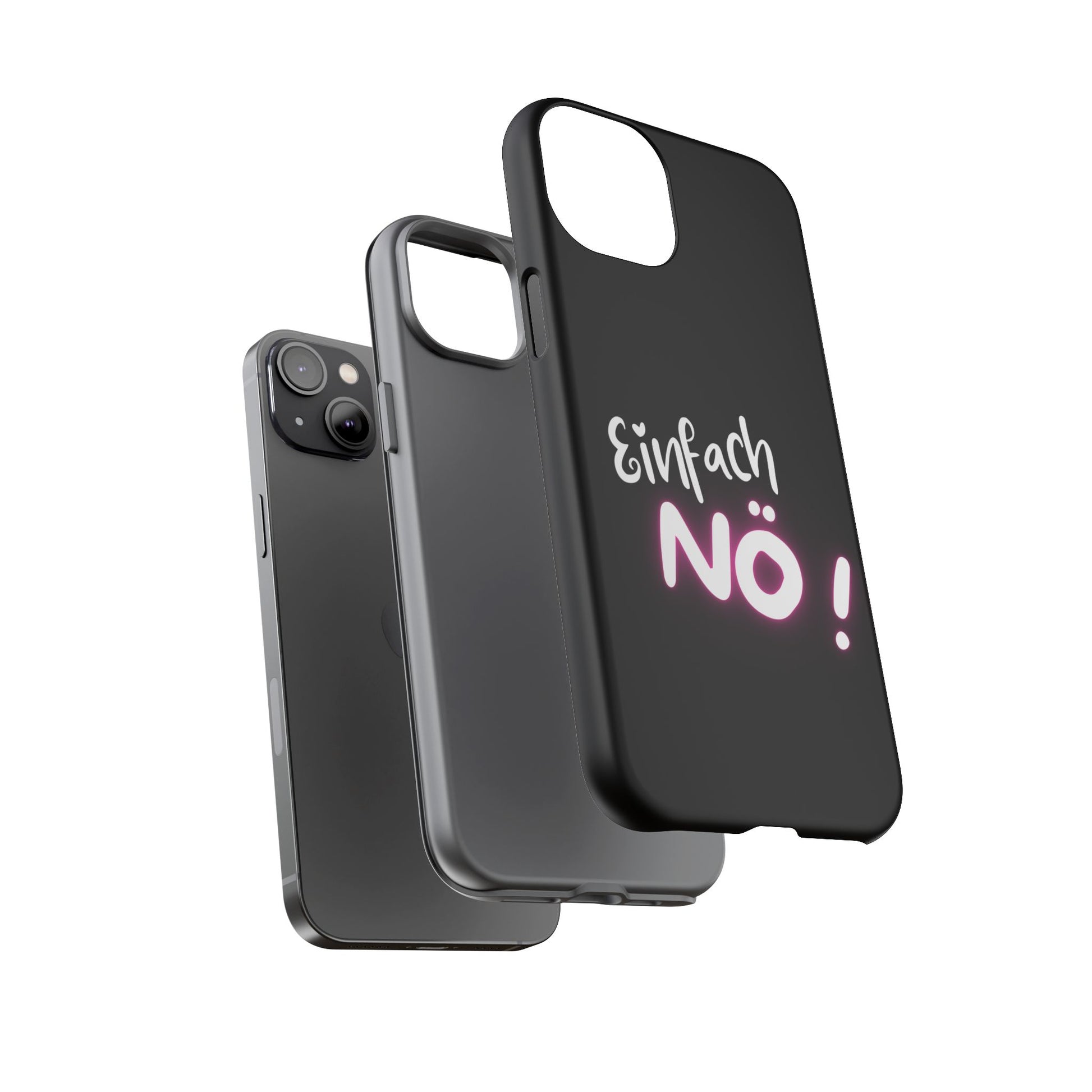 Robuste Handyhülle mit Design | Stoßfeste Schutzhülle für Smartphones | Wireless-Charging geeignet | Moderne Handy-Hülle