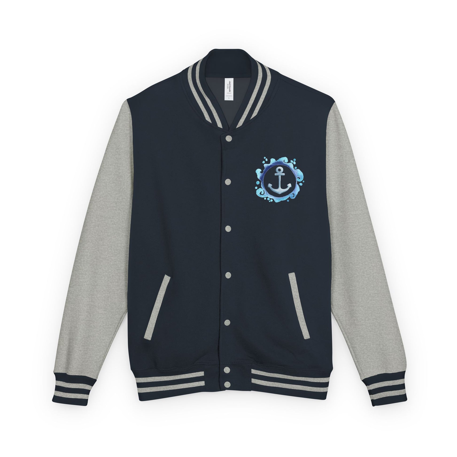 College Letterman Jacke Unisex | Vintage Look | Garngefärbt | 12 Farben | Bequem u. Trendy | Geschenk für Teenager u.  Studierende
