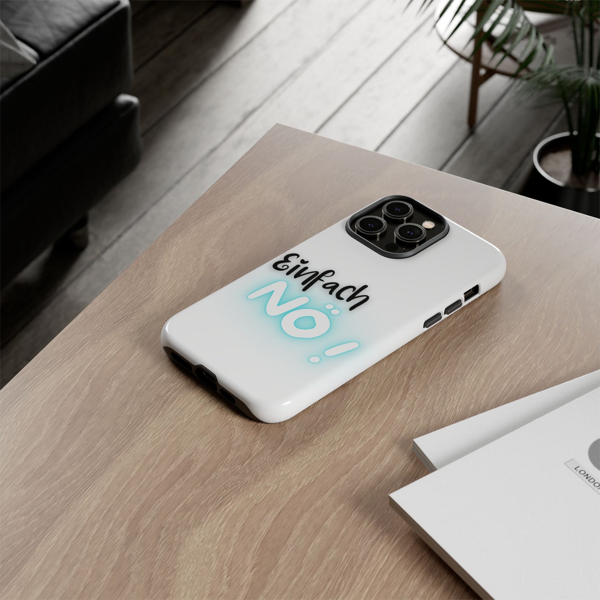 Robuste Handyhülle mit Design | Stoßfeste Schutzhülle für Smartphones  | Wireless-Charging geeignet | Moderne Handy-Hülle