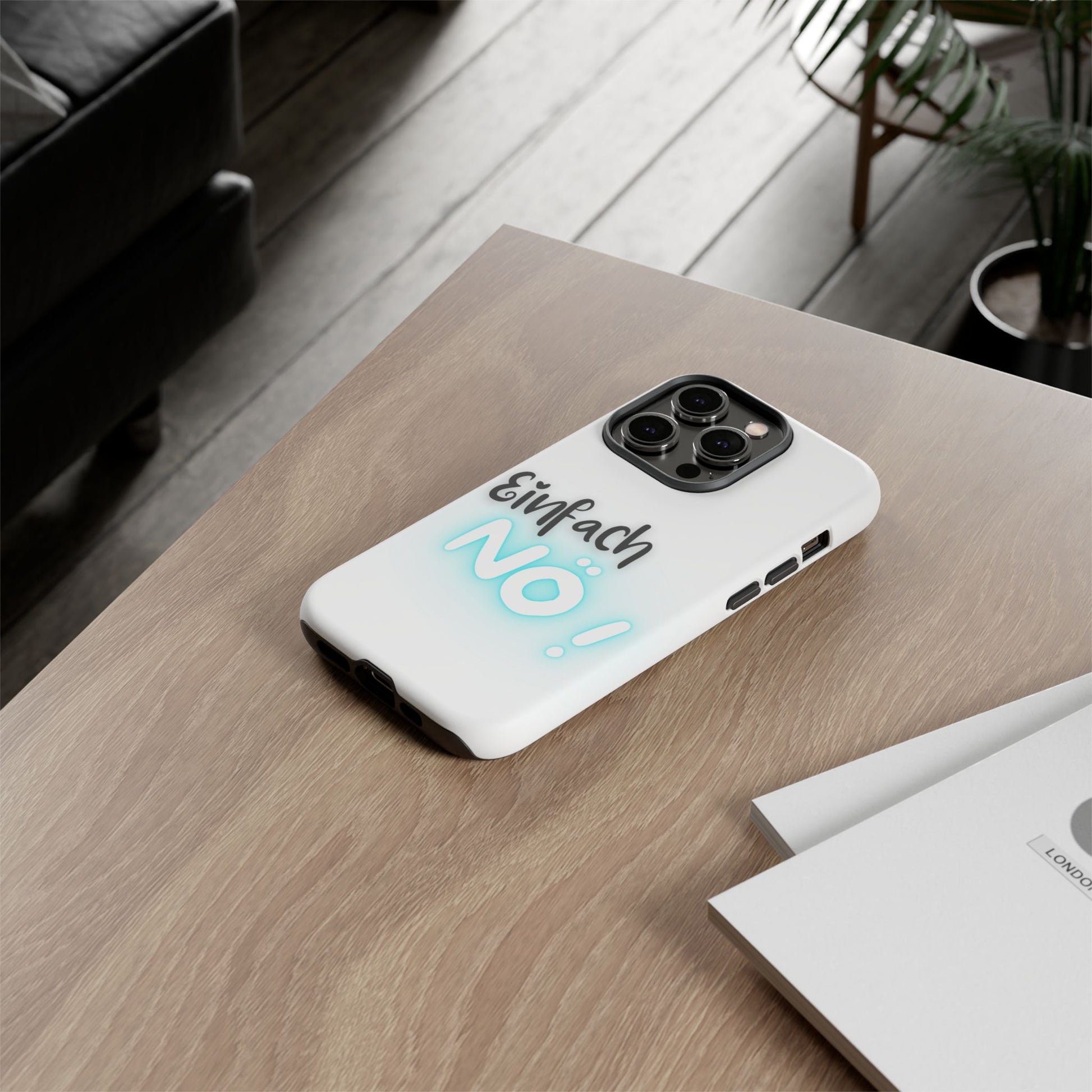 Robuste Handyhülle mit Design | Stoßfeste Schutzhülle für Smartphones  | Wireless-Charging geeignet | Moderne Handy-Hülle