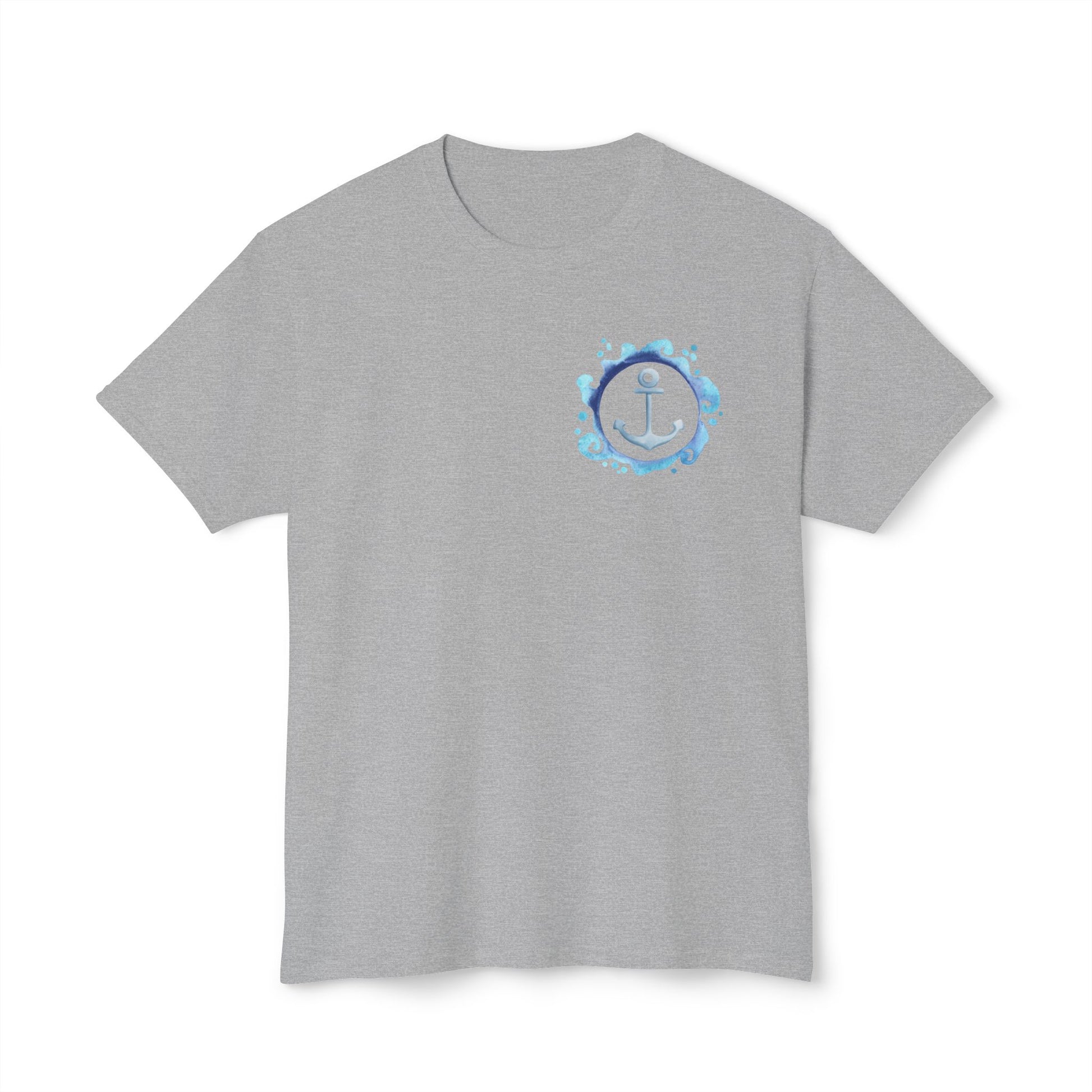 Unisex T-Shirt mit maritimem Design | Weiches Baumwollshirt | Geschenk für Strandliebhaber | Sommer Shirt für Männer u. Frauen