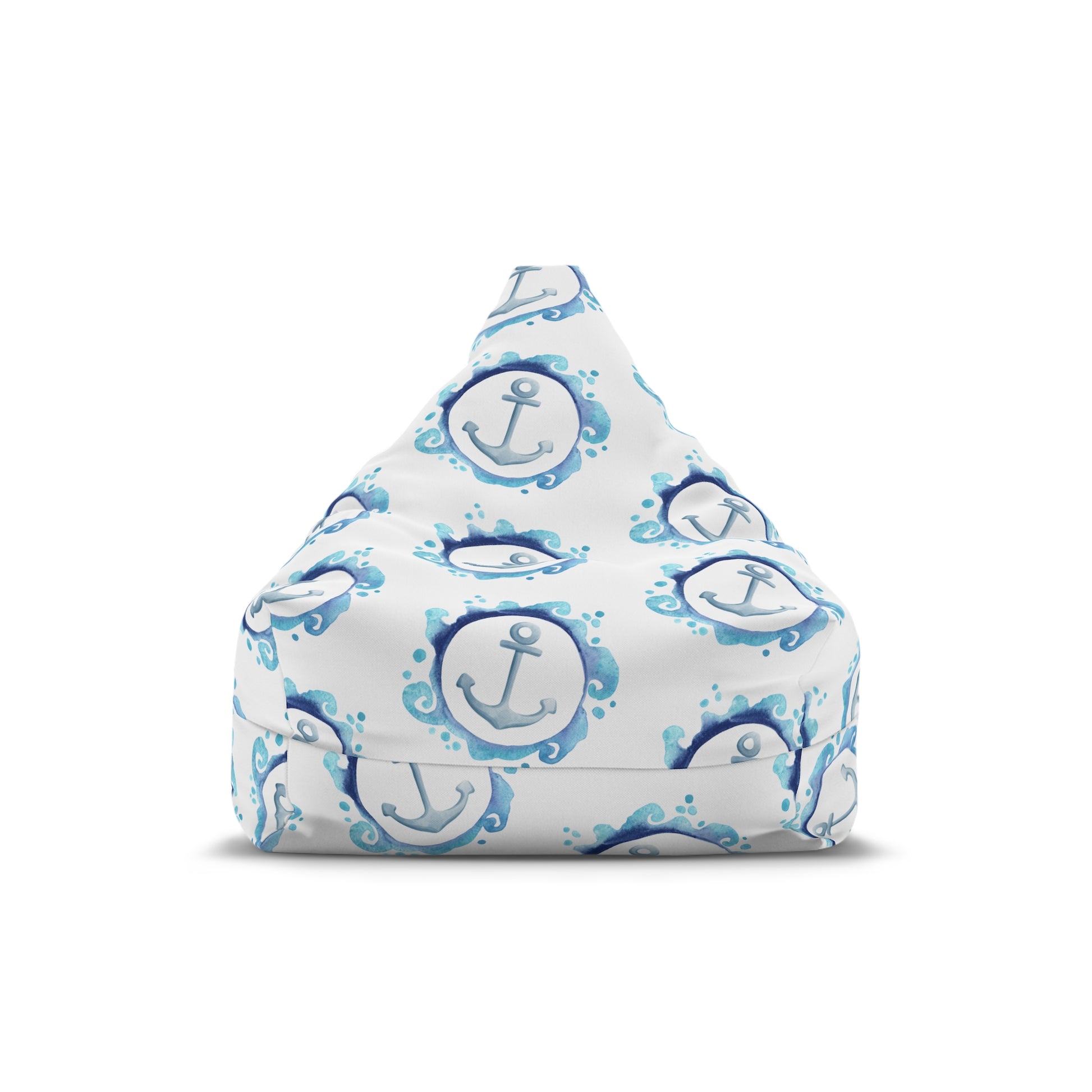 Sitzsack-Hülle für Kinder & Erwachsene | Beanbag Bezug mit Allover-Print | 2 Größen | Ohne Füllung | Geschenkidee fürs Zuhause