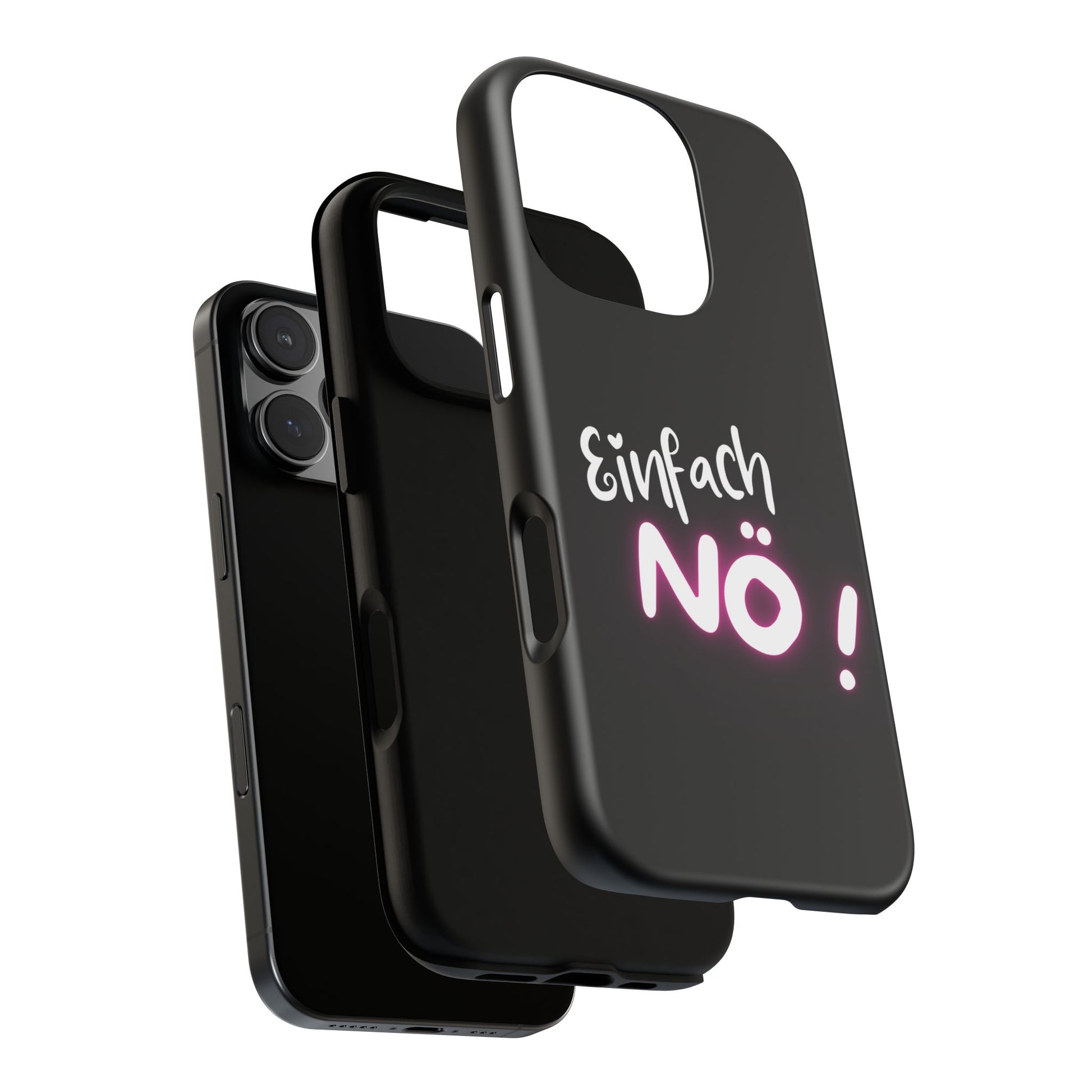 Robuste Handyhülle mit Design | Stoßfeste Schutzhülle für Smartphones | Wireless-Charging geeignet | Moderne Handy-Hülle
