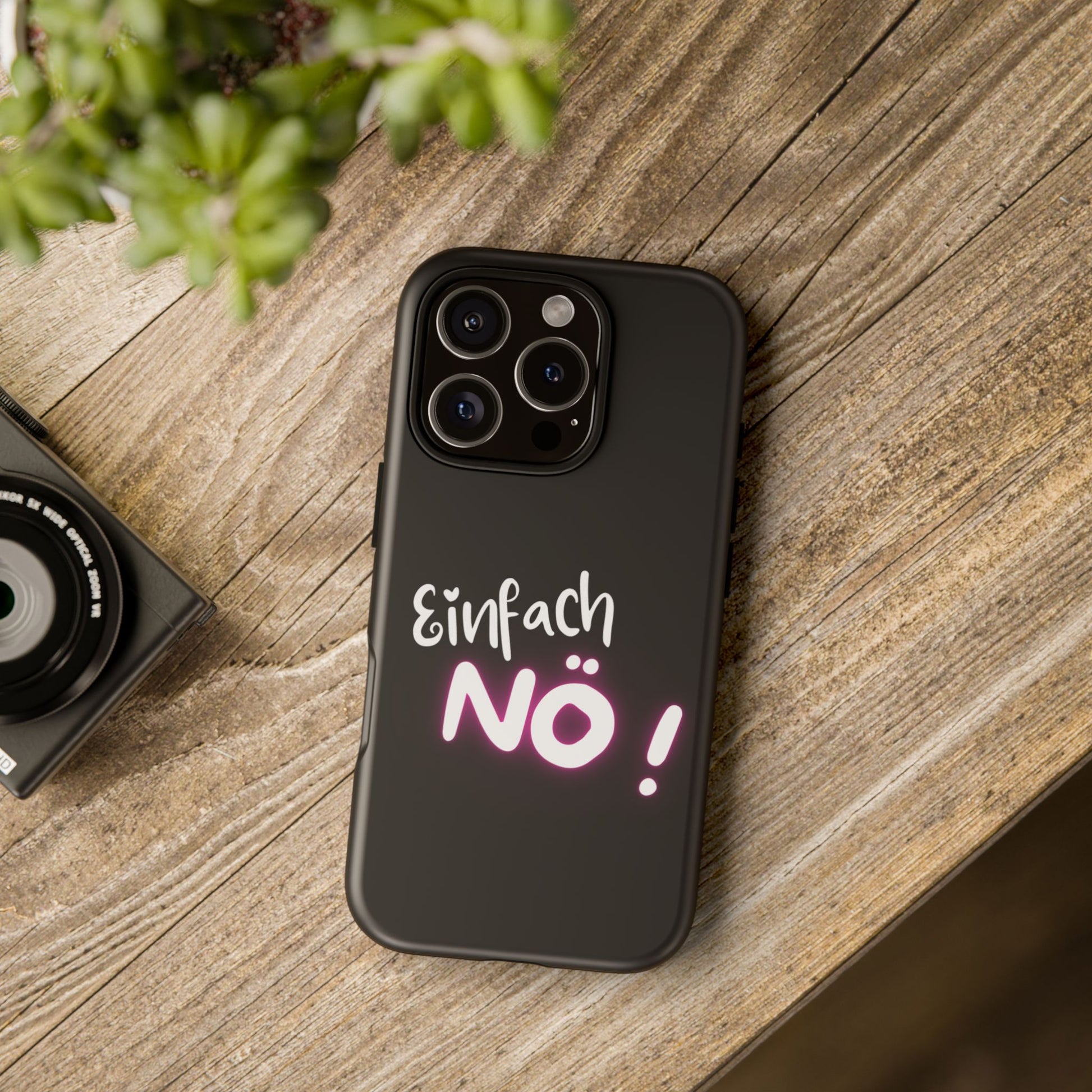 Robuste Handyhülle mit Design | Stoßfeste Schutzhülle für Smartphones | Wireless-Charging geeignet | Moderne Handy-Hülle