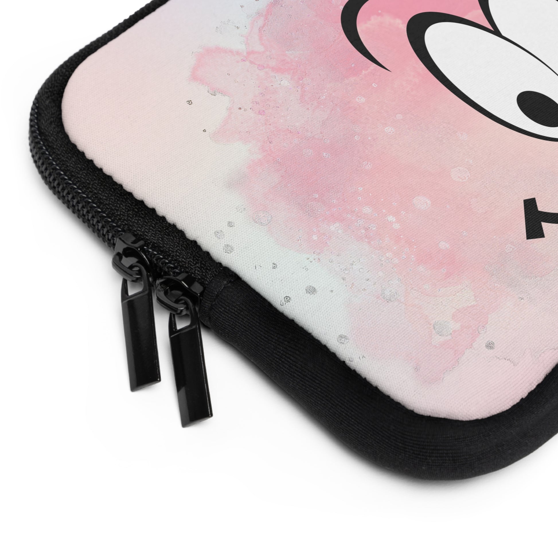 Laptop Hülle Notebook Tasche mit Smiley und pastell Farben gut geschützt und schönes Design zugleich Geschenkidee für Sie und Ihn