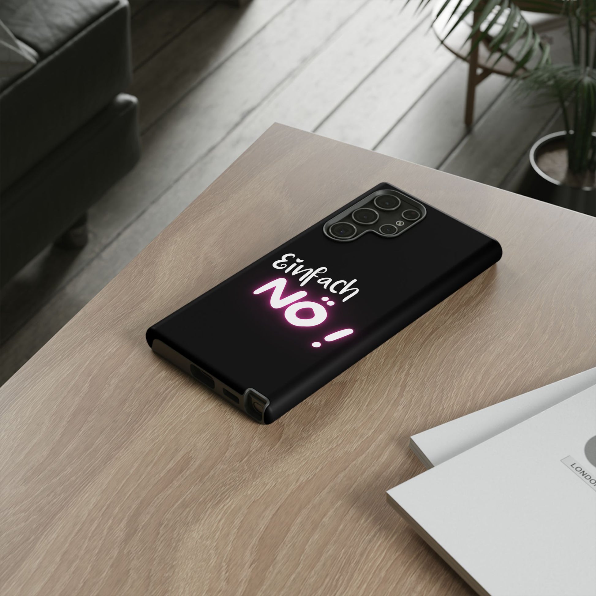 Robuste Handyhülle mit Design | Stoßfeste Schutzhülle für Smartphones | Wireless-Charging geeignet | Moderne Handy-Hülle