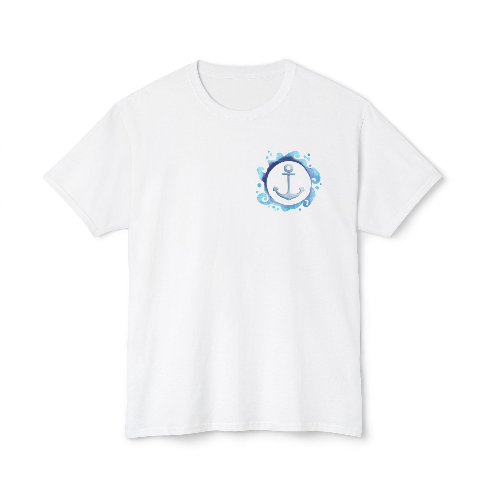 Unisex T-Shirt mit maritimem Design | Weiches Baumwollshirt | Geschenk für Strandliebhaber | Sommer Shirt für Männer u. Frauen