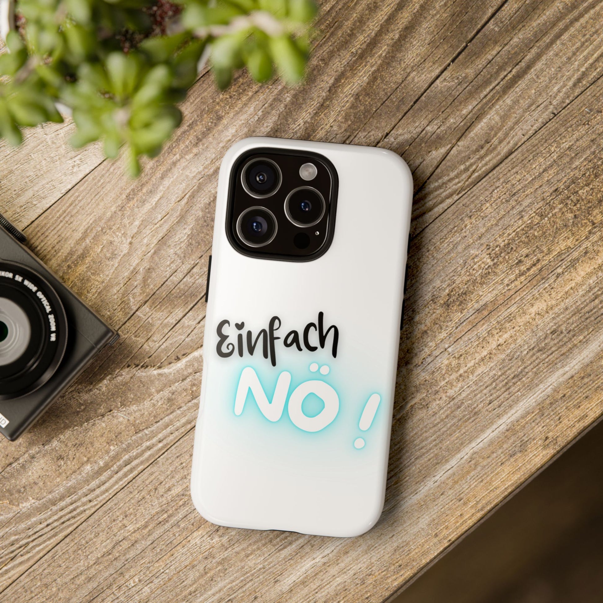 Robuste Handyhülle mit Design | Stoßfeste Schutzhülle für Smartphones  | Wireless-Charging geeignet | Moderne Handy-Hülle
