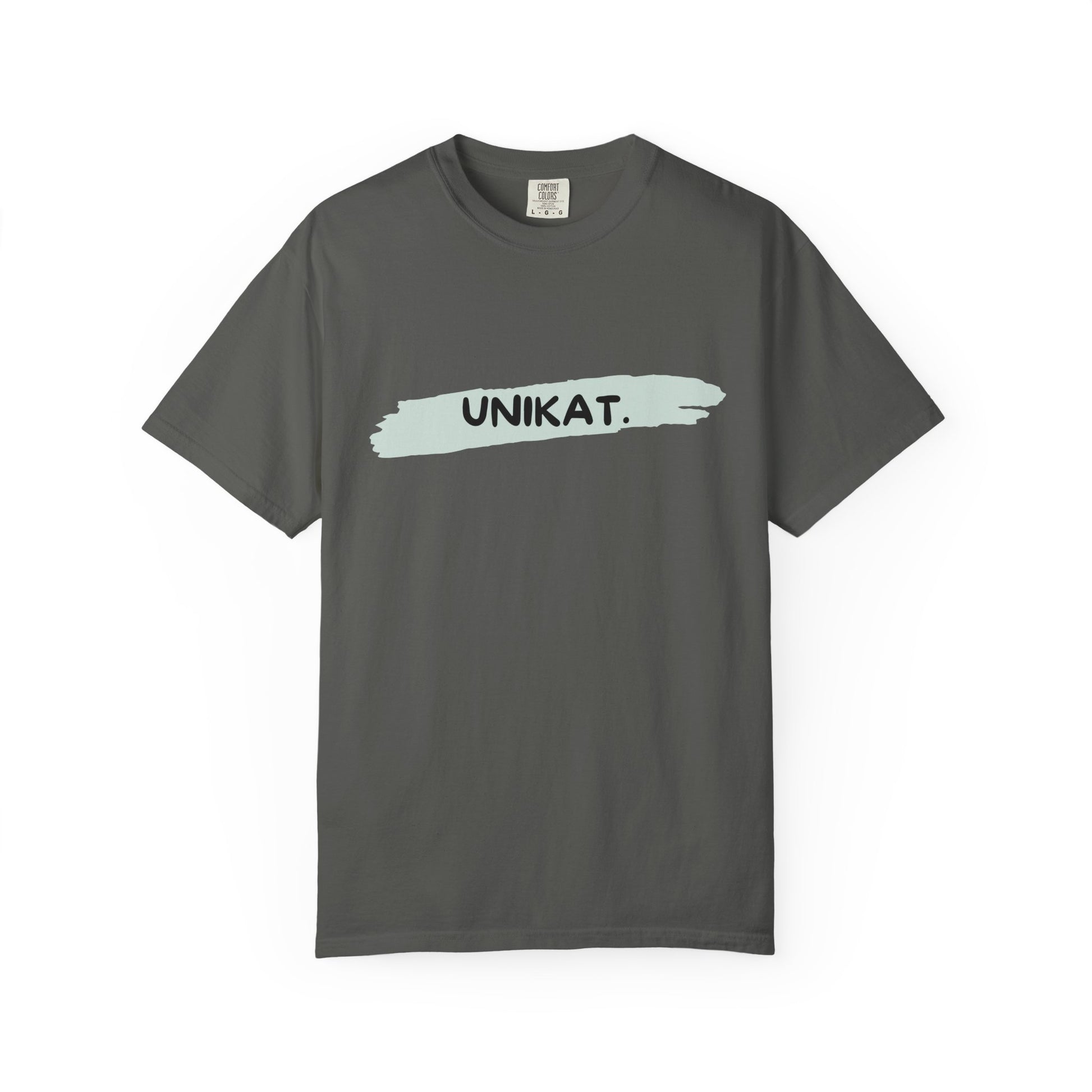Unikat Garment-Dyed T-shirt | Casual Wear, Gift for Her, Unique Style, Everyday Comfort, Eco-Friendly Fashion