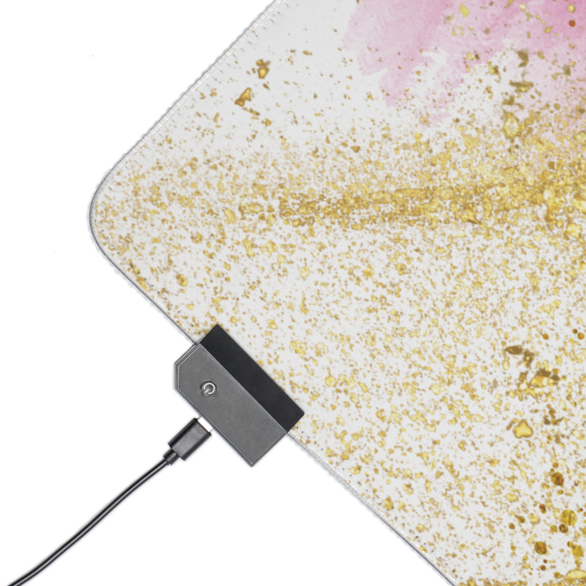 LED Gaming Mauspad mit rgb-Beleuchtung | Rutschfest & präzise | Geschenk für Gamer u. PC-Fans | USB | 35x25 cm / 80x30 cm