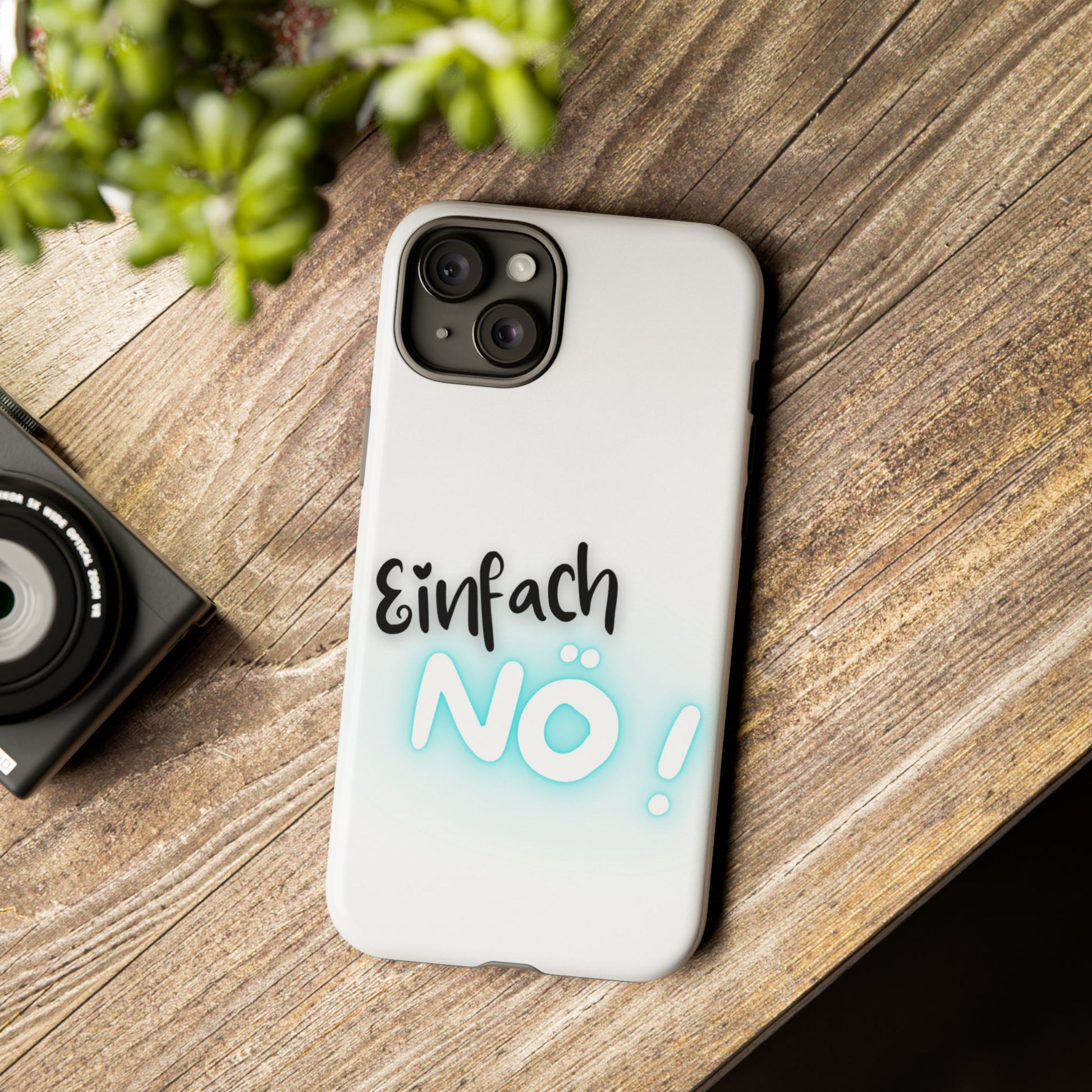 Robuste Handyhülle mit Design | Stoßfeste Schutzhülle für Smartphones  | Wireless-Charging geeignet | Moderne Handy-Hülle