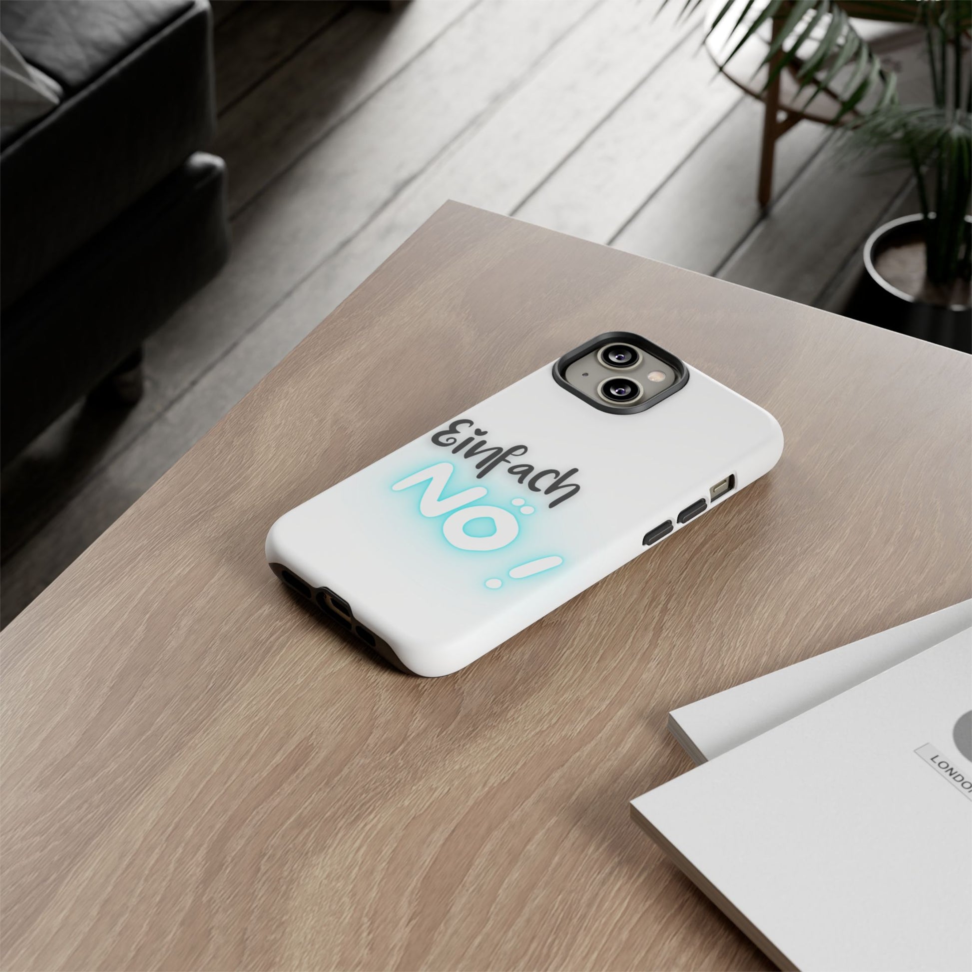 Robuste Handyhülle mit Design | Stoßfeste Schutzhülle für Smartphones  | Wireless-Charging geeignet | Moderne Handy-Hülle