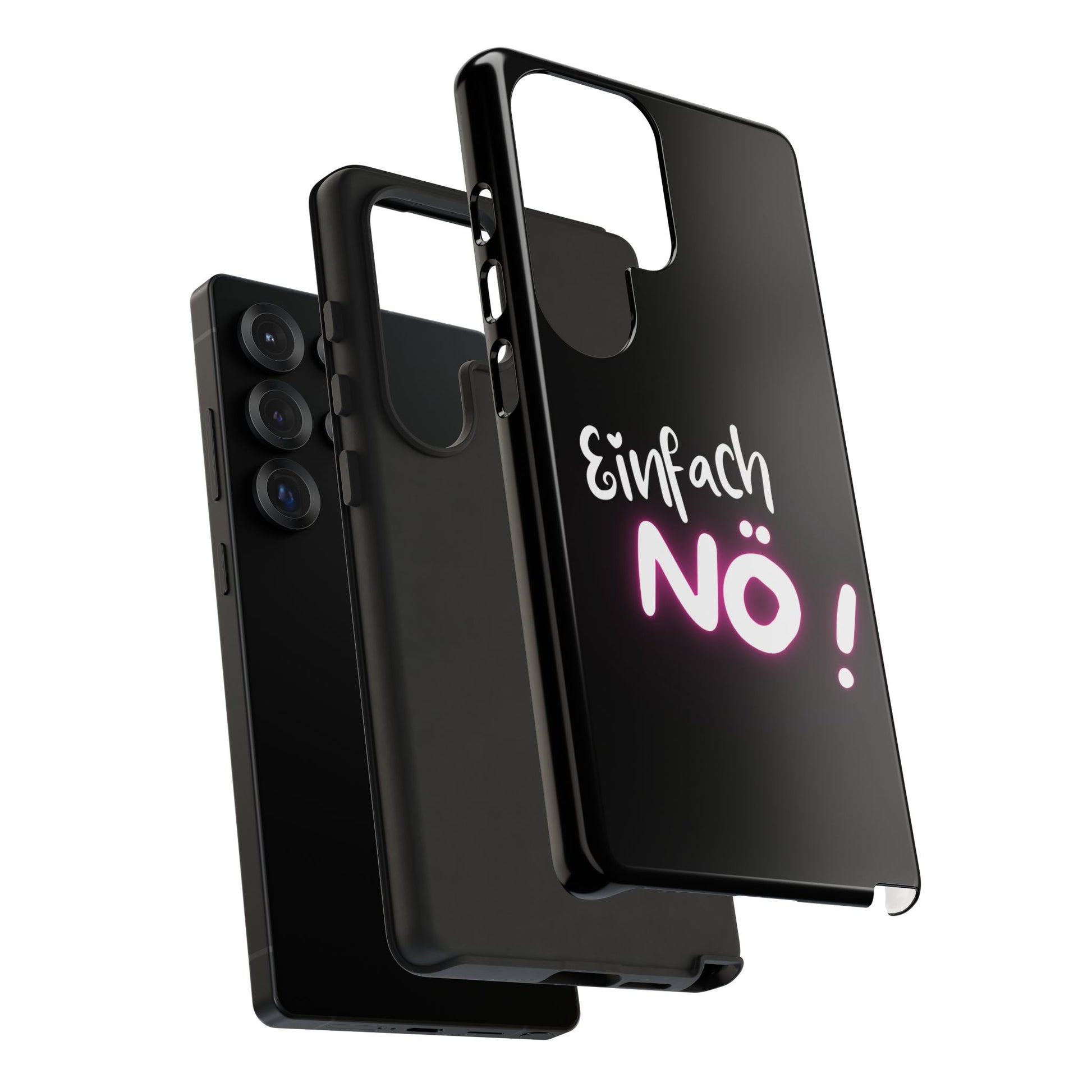 Robuste Handyhülle mit Design | Stoßfeste Schutzhülle für Smartphones | Wireless-Charging geeignet | Moderne Handy-Hülle