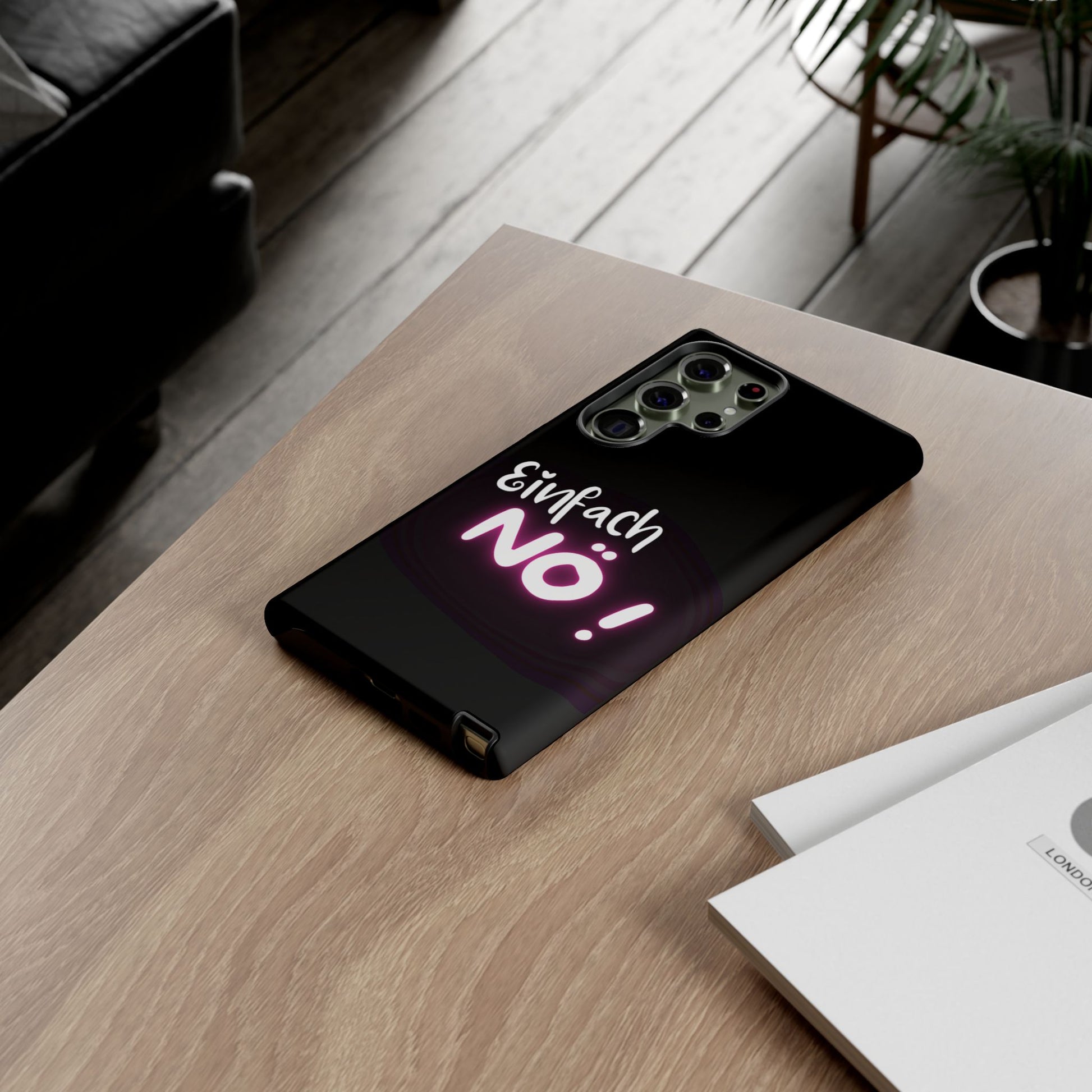 Robuste Handyhülle mit Design | Stoßfeste Schutzhülle für Smartphones | Wireless-Charging geeignet | Moderne Handy-Hülle