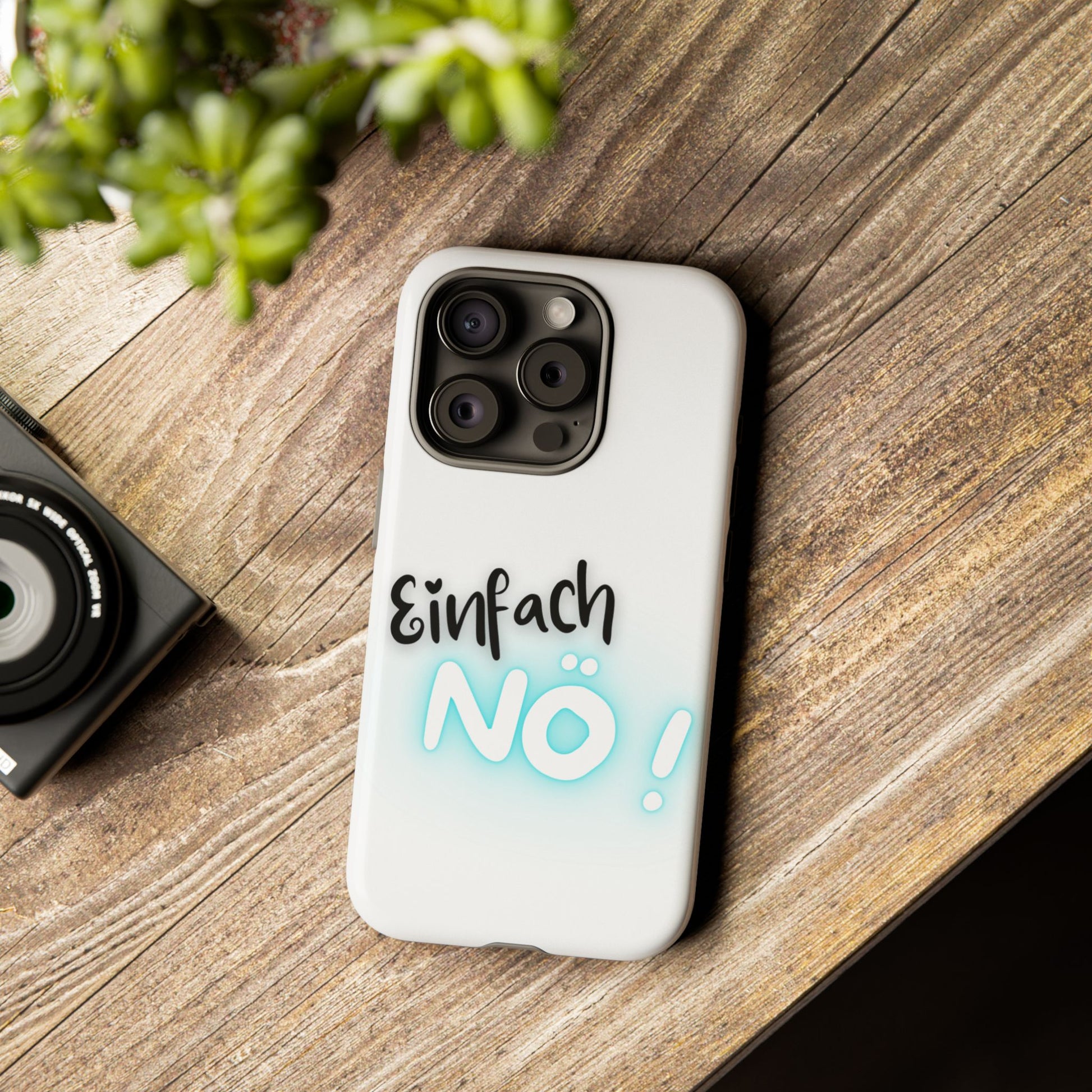 Robuste Handyhülle mit Design | Stoßfeste Schutzhülle für Smartphones  | Wireless-Charging geeignet | Moderne Handy-Hülle