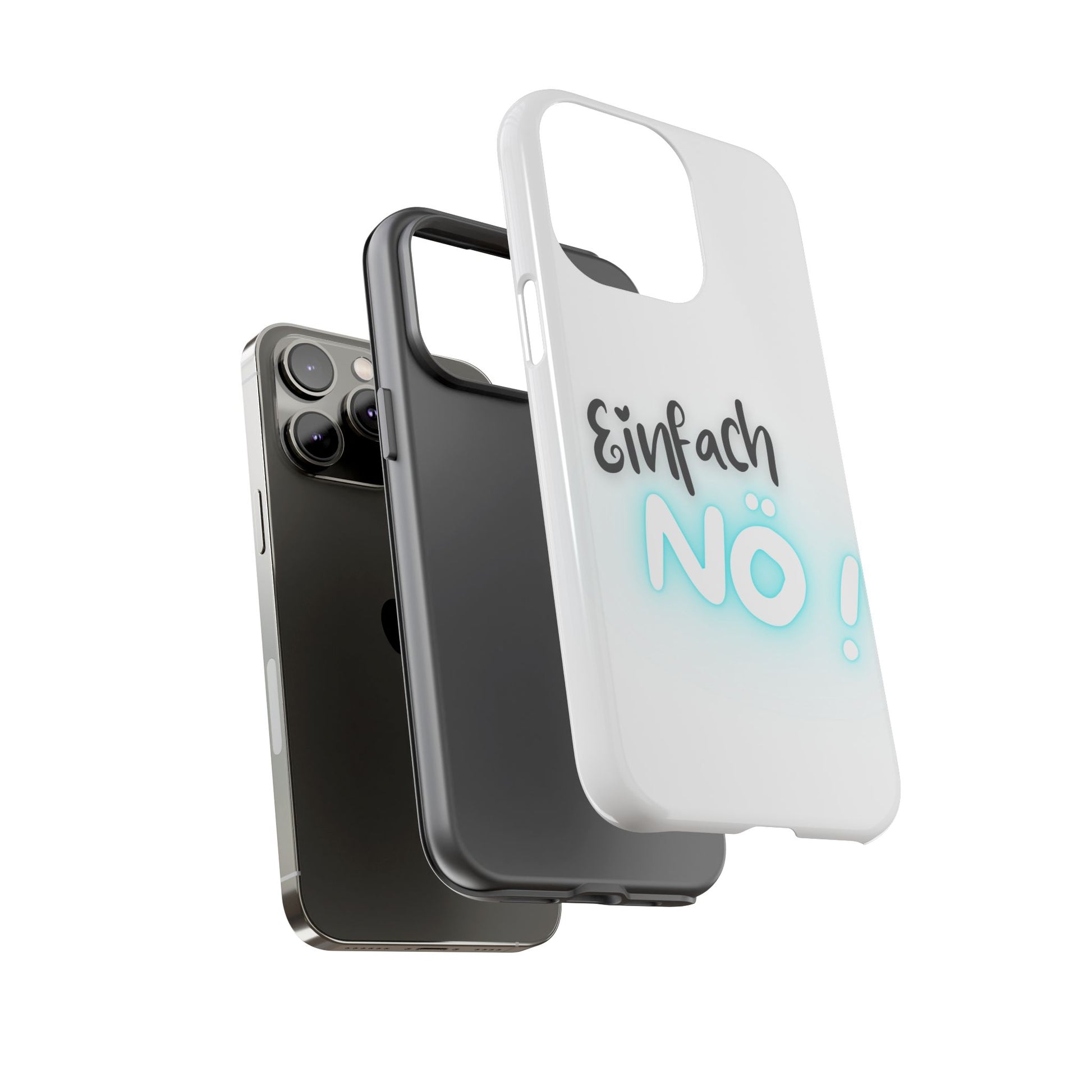 Robuste Handyhülle mit Design | Stoßfeste Schutzhülle für Smartphones  | Wireless-Charging geeignet | Moderne Handy-Hülle