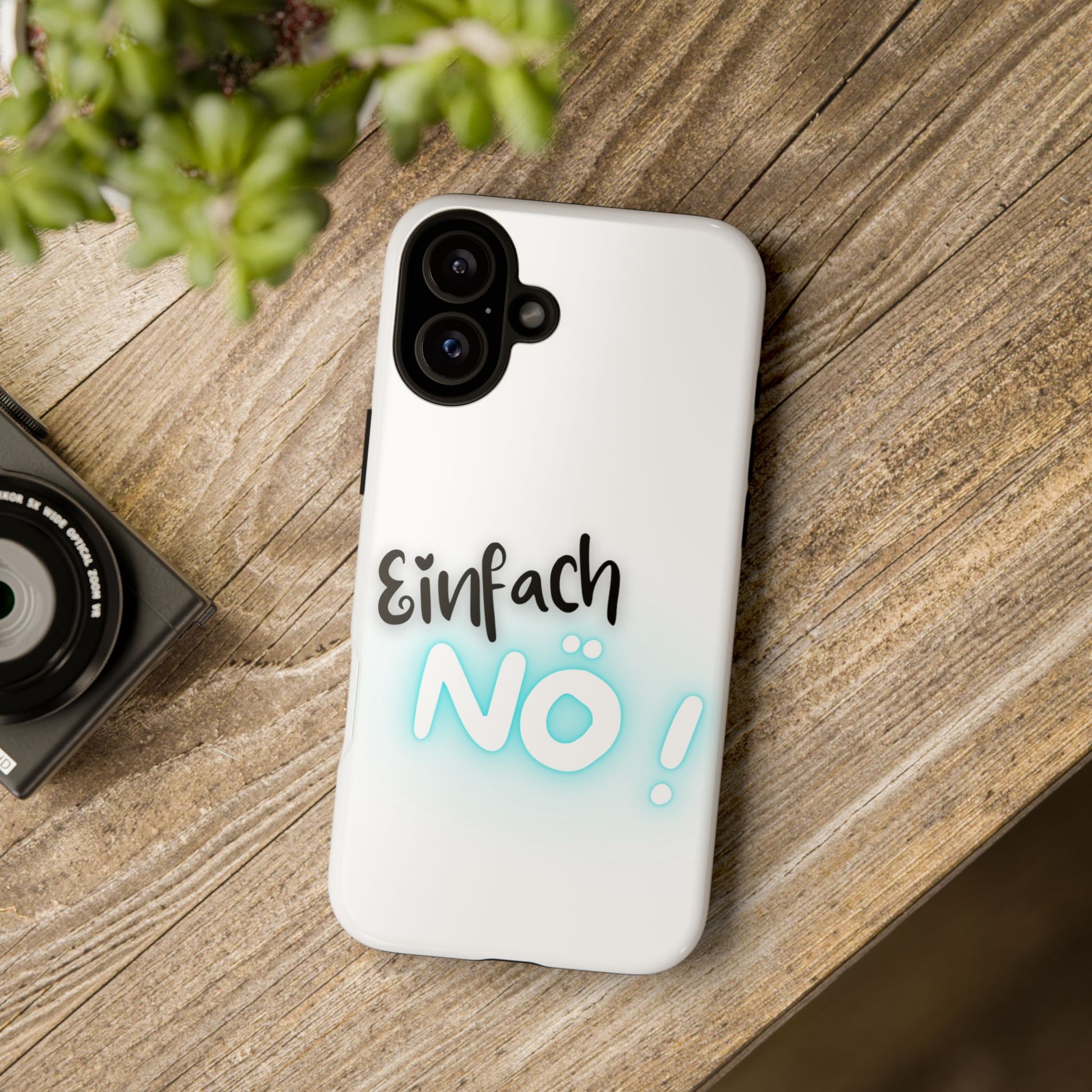 Robuste Handyhülle mit Design | Stoßfeste Schutzhülle für Smartphones  | Wireless-Charging geeignet | Moderne Handy-Hülle