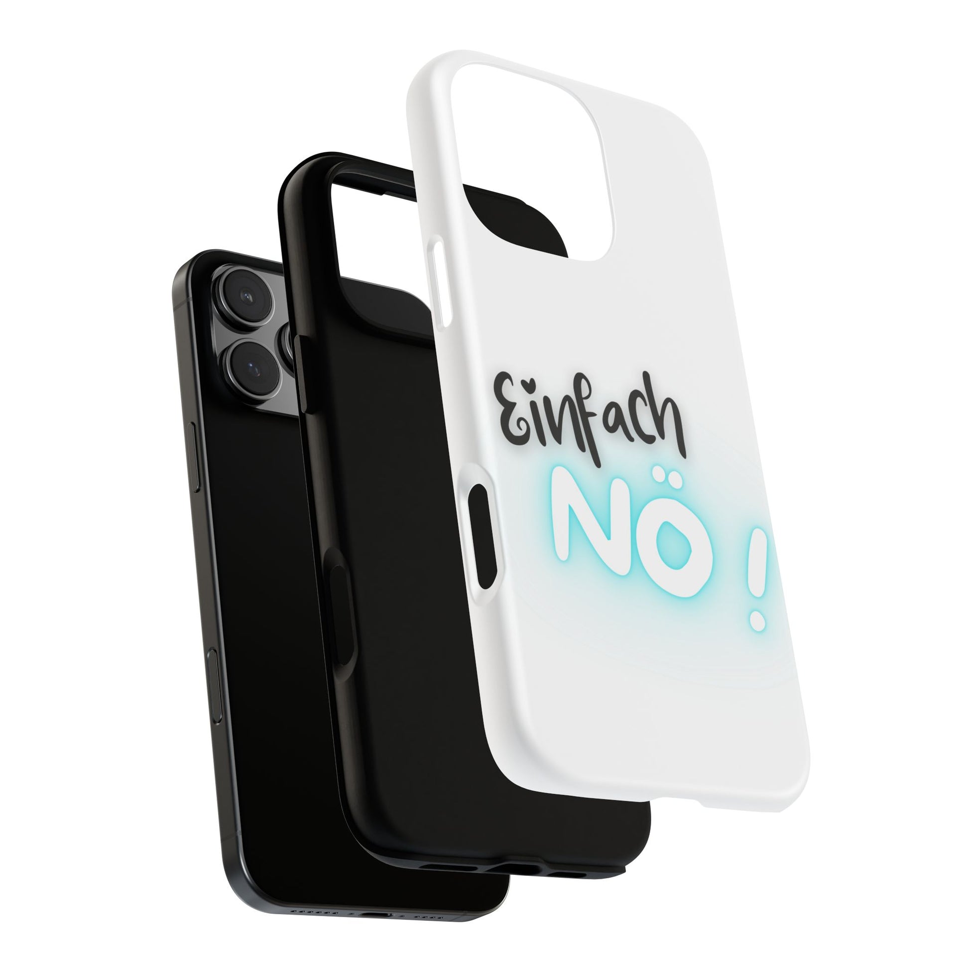 Robuste Handyhülle mit Design | Stoßfeste Schutzhülle für Smartphones  | Wireless-Charging geeignet | Moderne Handy-Hülle