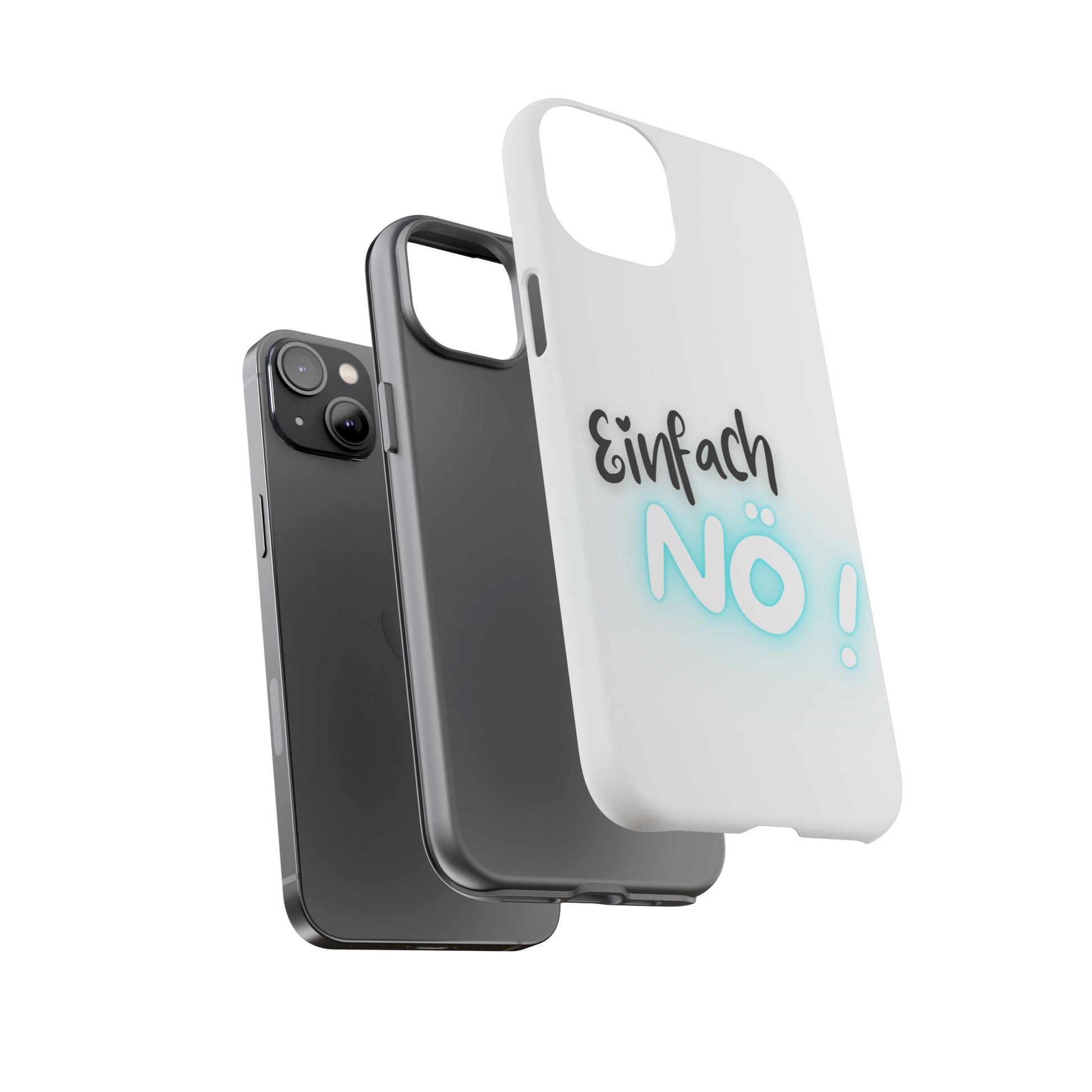 Robuste Handyhülle mit Design | Stoßfeste Schutzhülle für Smartphones  | Wireless-Charging geeignet | Moderne Handy-Hülle