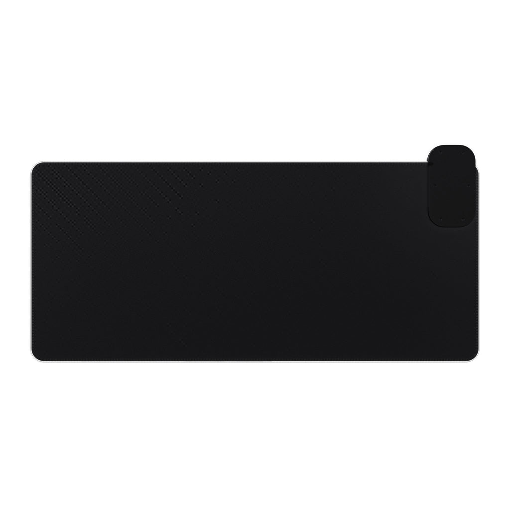 LED Gaming Mousepad mit Wireless Charger | RGB Mauspad mit Qi Ladefunktion | Geschenk für Gamer u. Technikfans | 6 Größen
