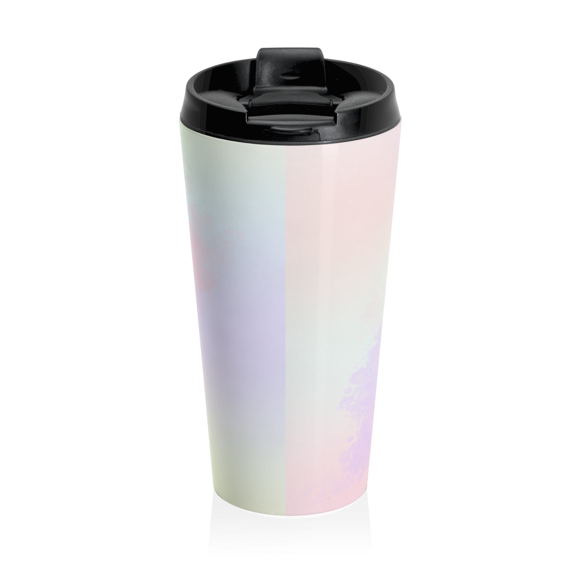 Smiley Travel Mug  Edelstahl Becher in Pastellfarben | BPA-frei & dicht | Geschenkidee für unterwegs