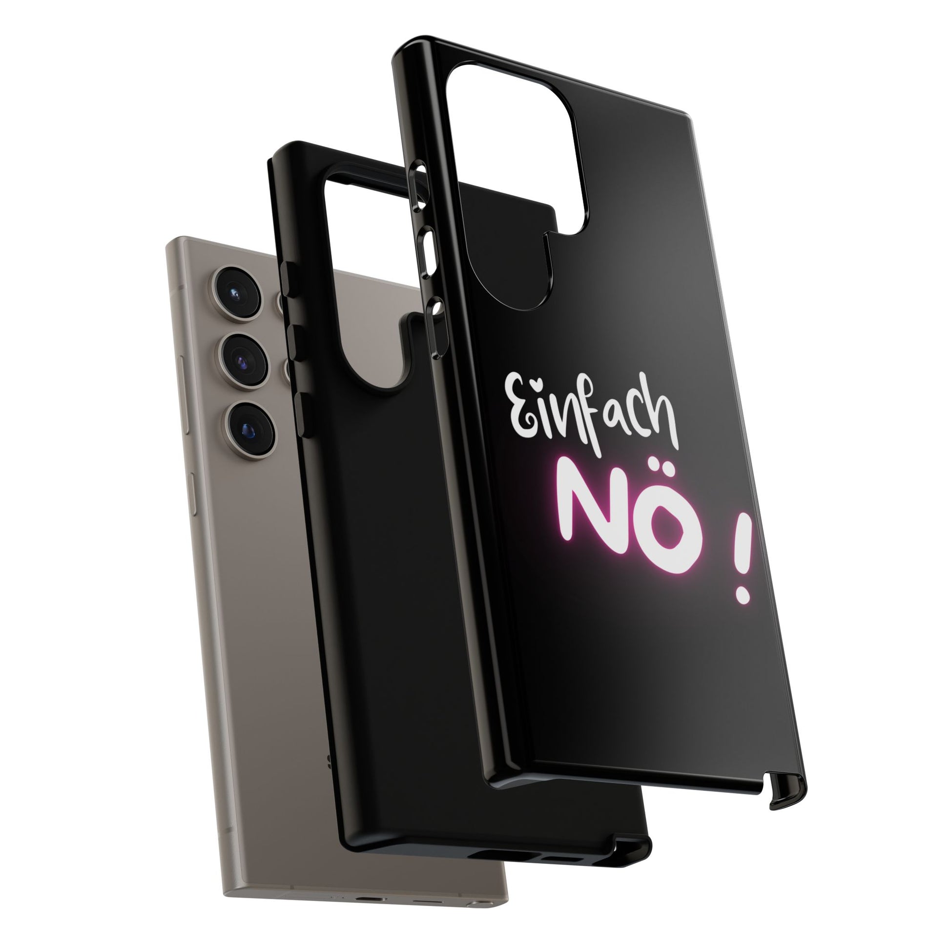 Robuste Handyhülle mit Design | Stoßfeste Schutzhülle für Smartphones | Wireless-Charging geeignet | Moderne Handy-Hülle