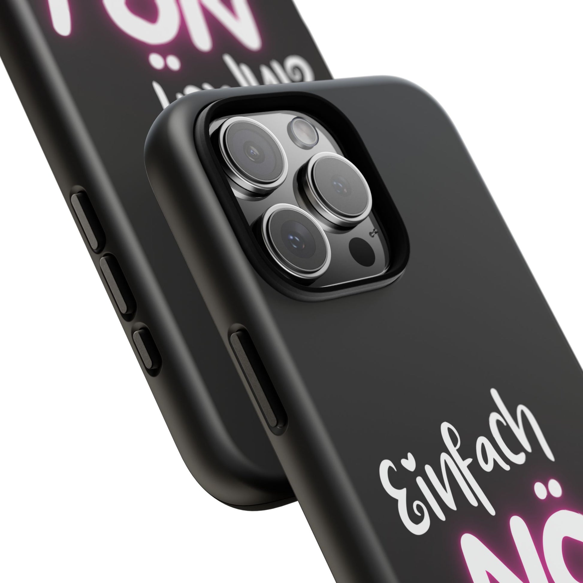 Robuste Handyhülle mit Design | Stoßfeste Schutzhülle für Smartphones | Wireless-Charging geeignet | Moderne Handy-Hülle