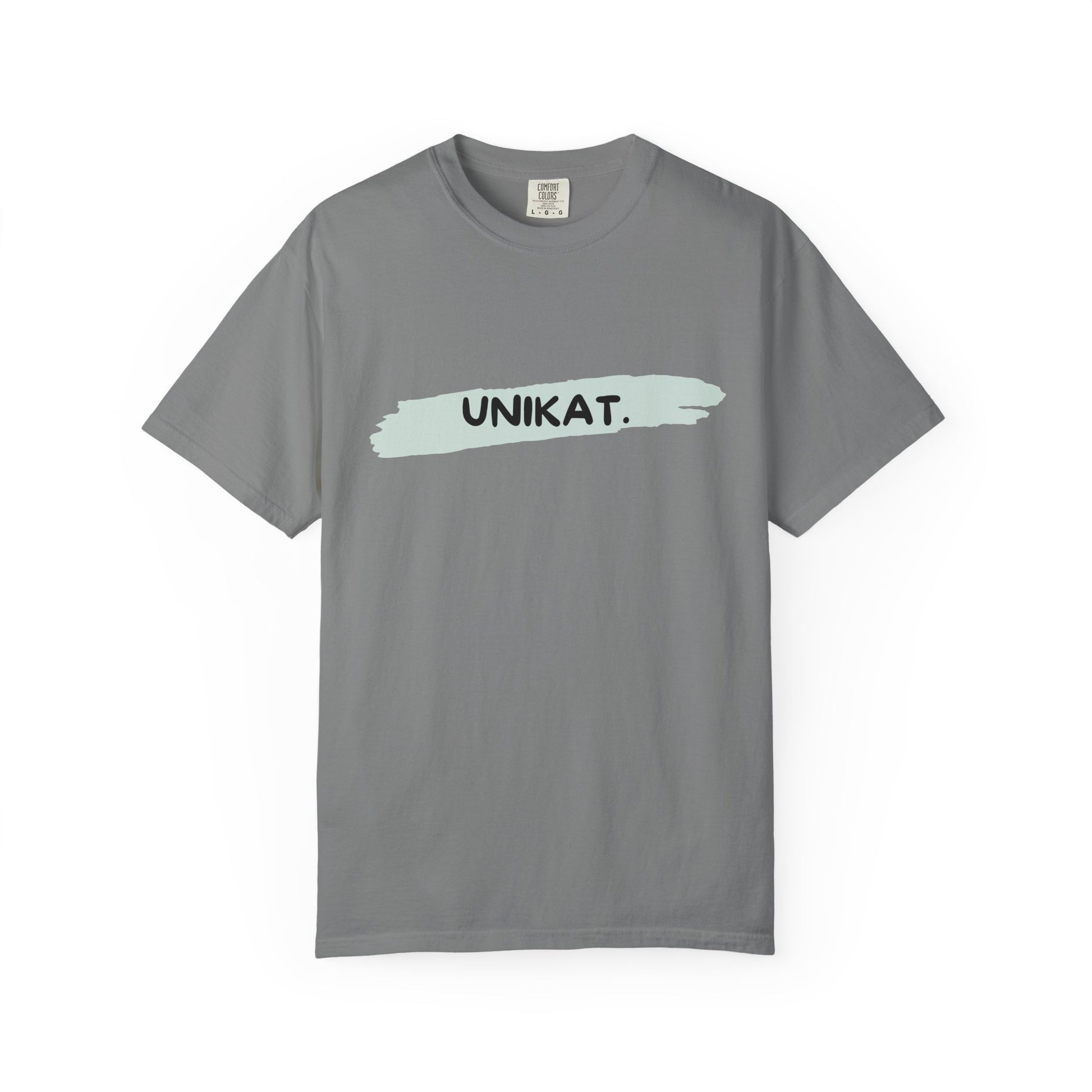 Unikat Garment-Dyed T-shirt | Casual Wear, Gift for Her, Unique Style, Everyday Comfort, Eco-Friendly Fashion