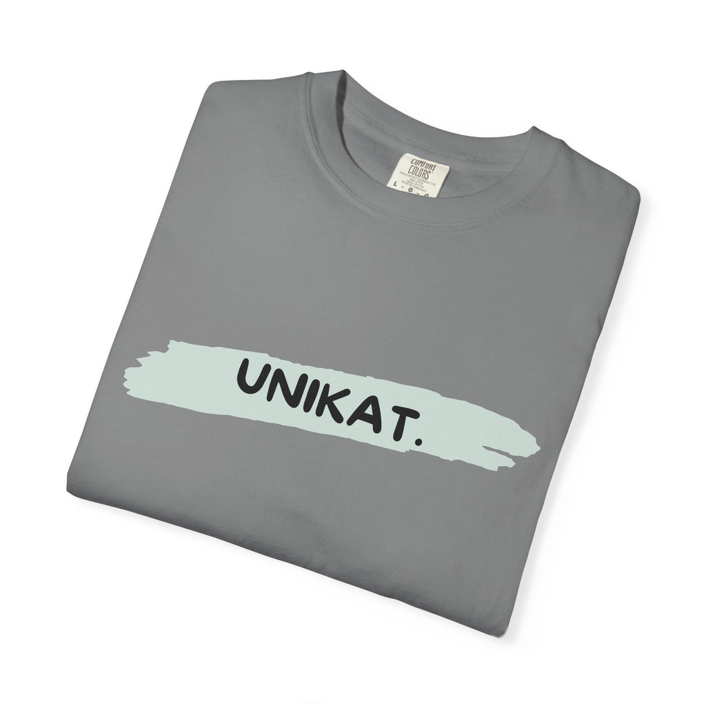 Unikat Garment-Dyed T-shirt | Casual Wear, Gift for Her, Unique Style, Everyday Comfort, Eco-Friendly Fashion