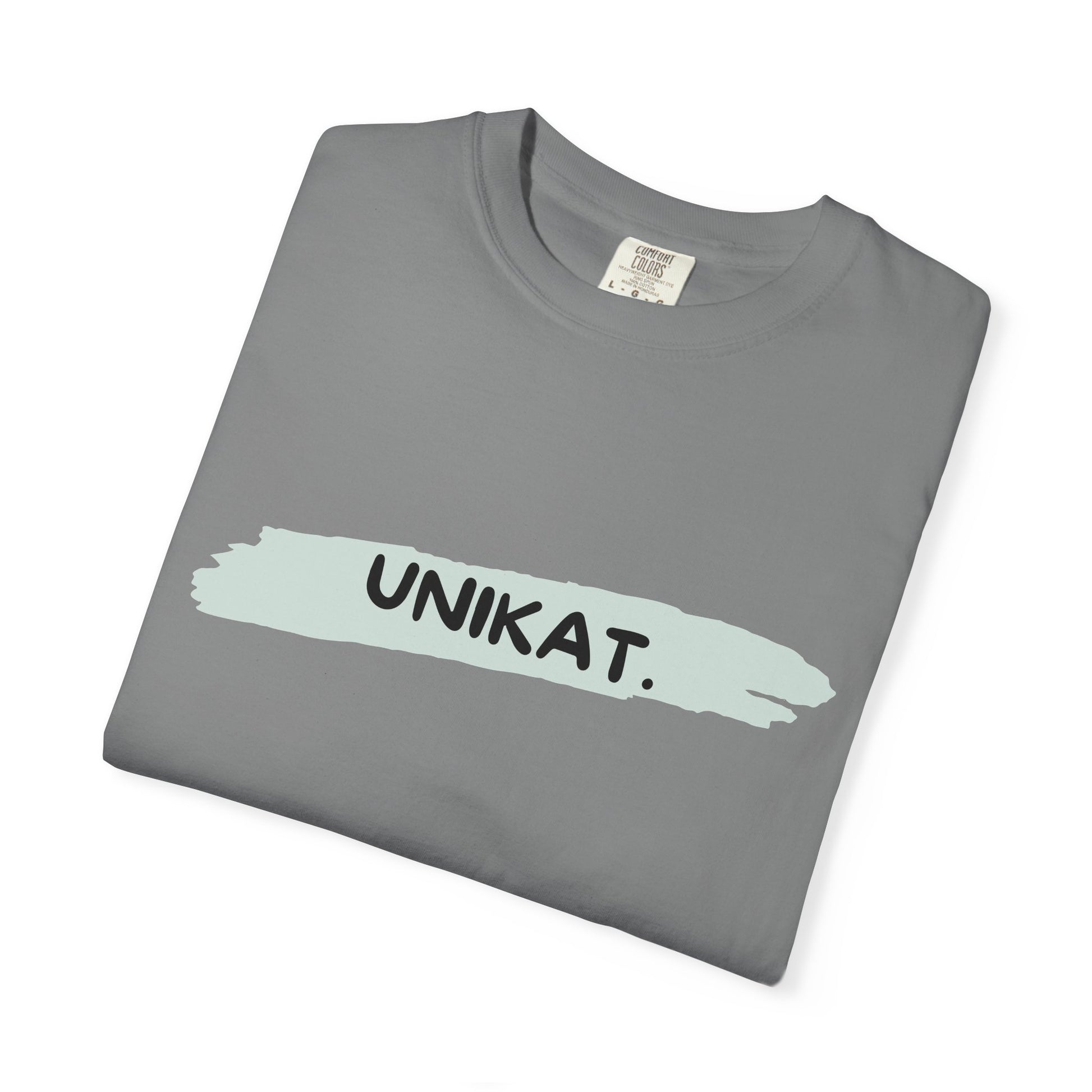 Unikat Garment-Dyed T-shirt | Casual Wear, Gift for Her, Unique Style, Everyday Comfort, Eco-Friendly Fashion