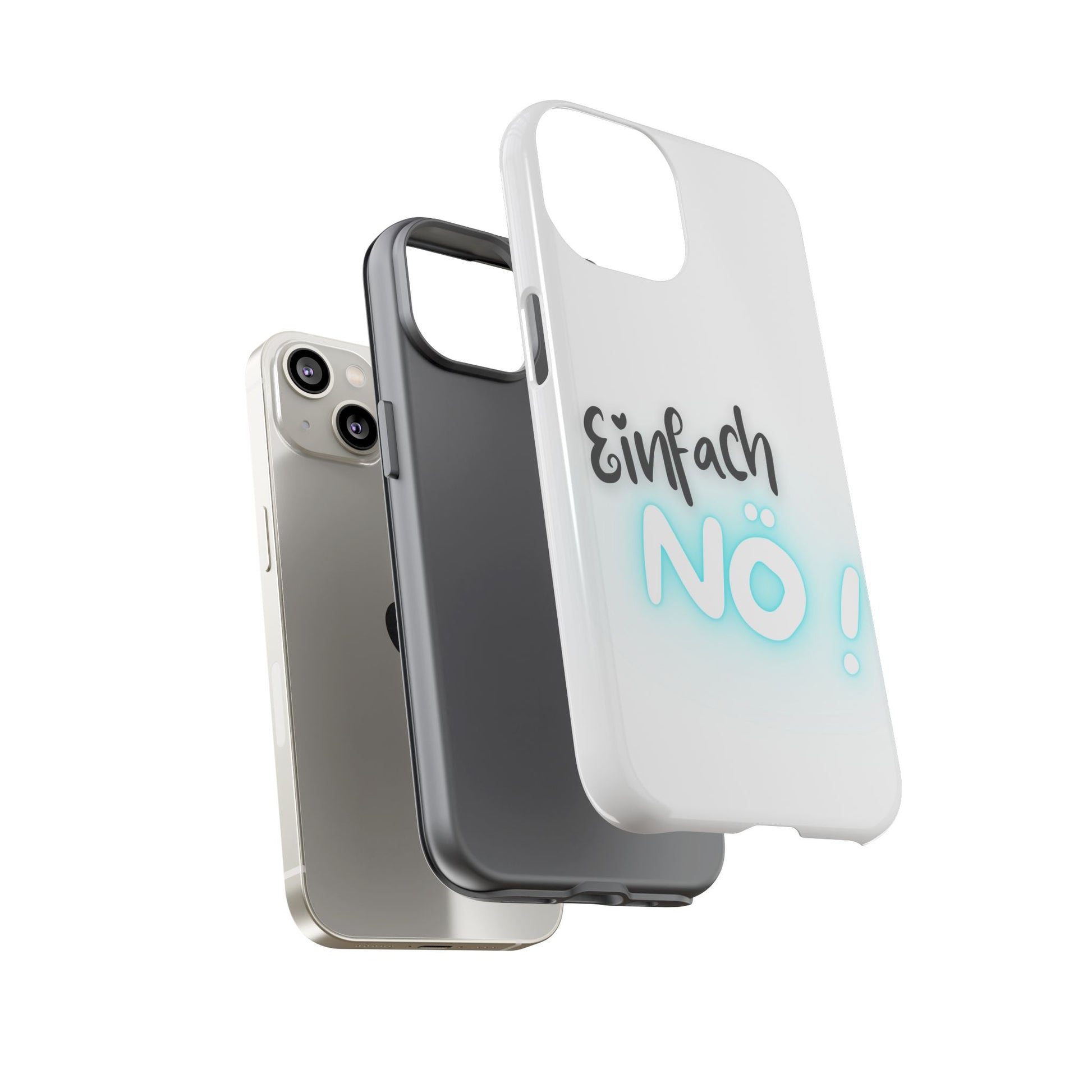 Robuste Handyhülle mit Design | Stoßfeste Schutzhülle für Smartphones  | Wireless-Charging geeignet | Moderne Handy-Hülle