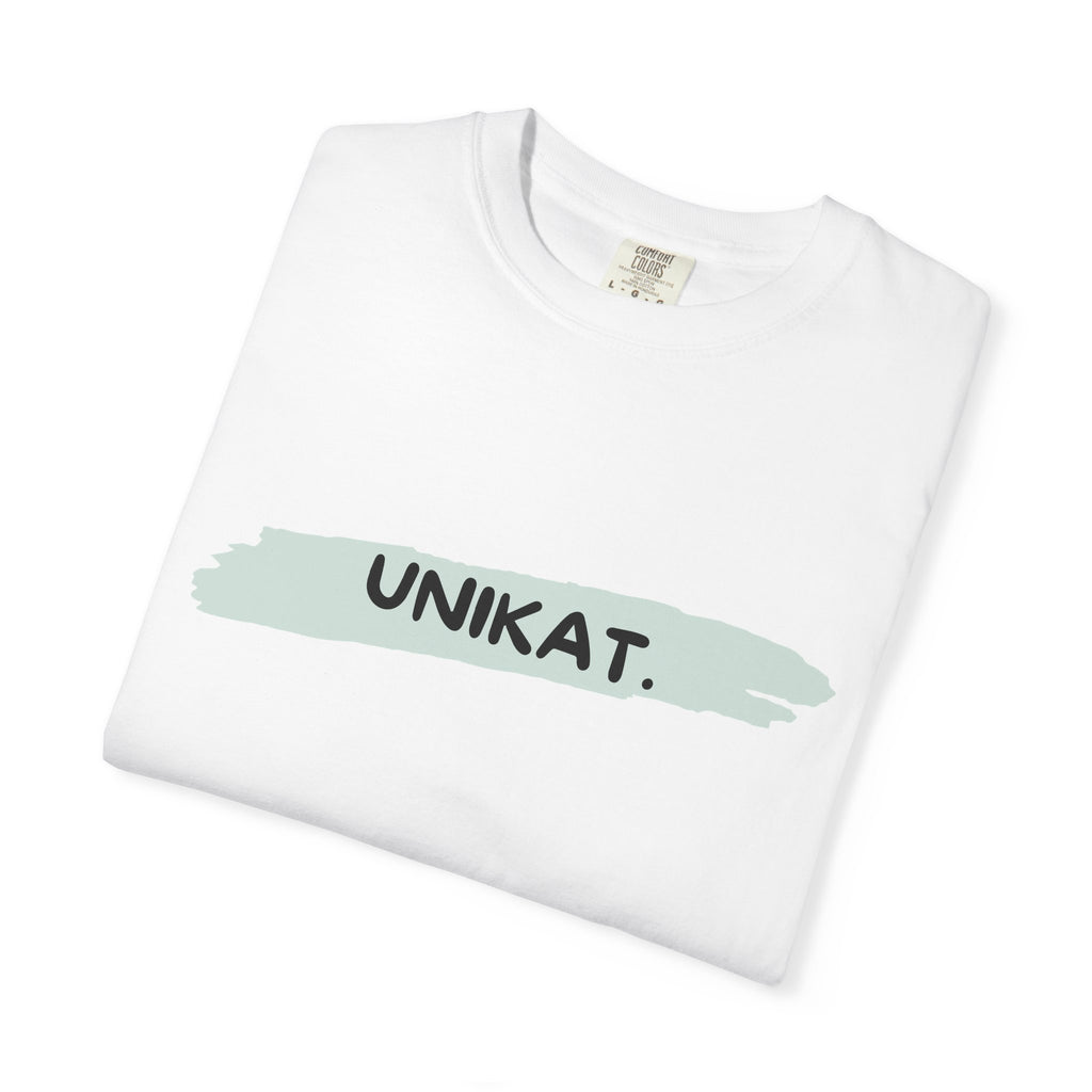 Unikat Garment-Dyed T-shirt | Casual Wear, Gift for Her, Unique Style, Everyday Comfort, Eco-Friendly Fashion
