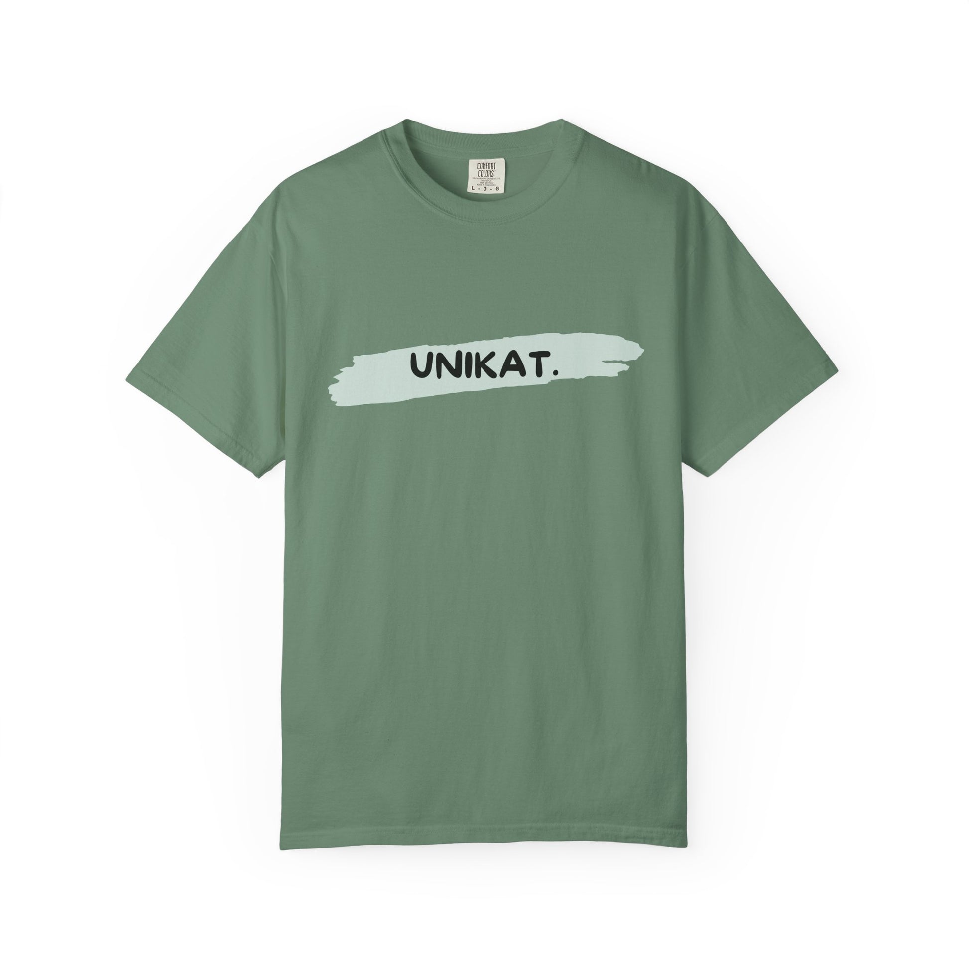 Unikat Garment-Dyed T-shirt | Casual Wear, Gift for Her, Unique Style, Everyday Comfort, Eco-Friendly Fashion