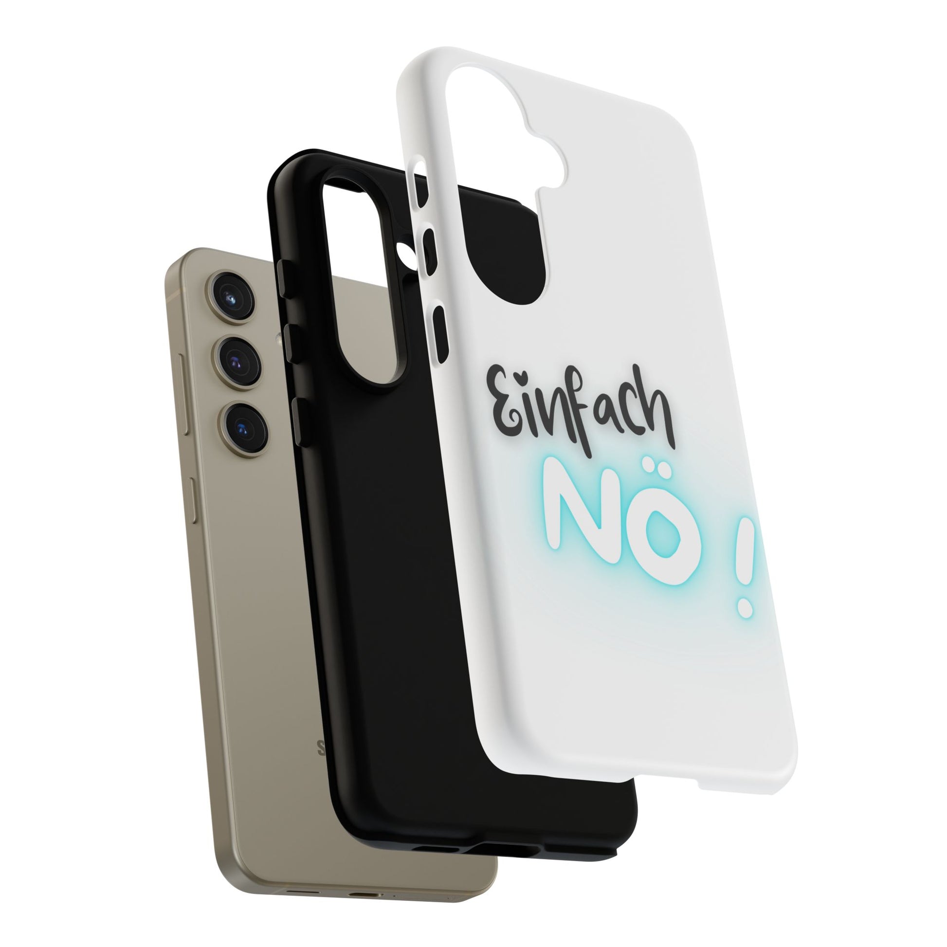 Robuste Handyhülle mit Design | Stoßfeste Schutzhülle für Smartphones  | Wireless-Charging geeignet | Moderne Handy-Hülle