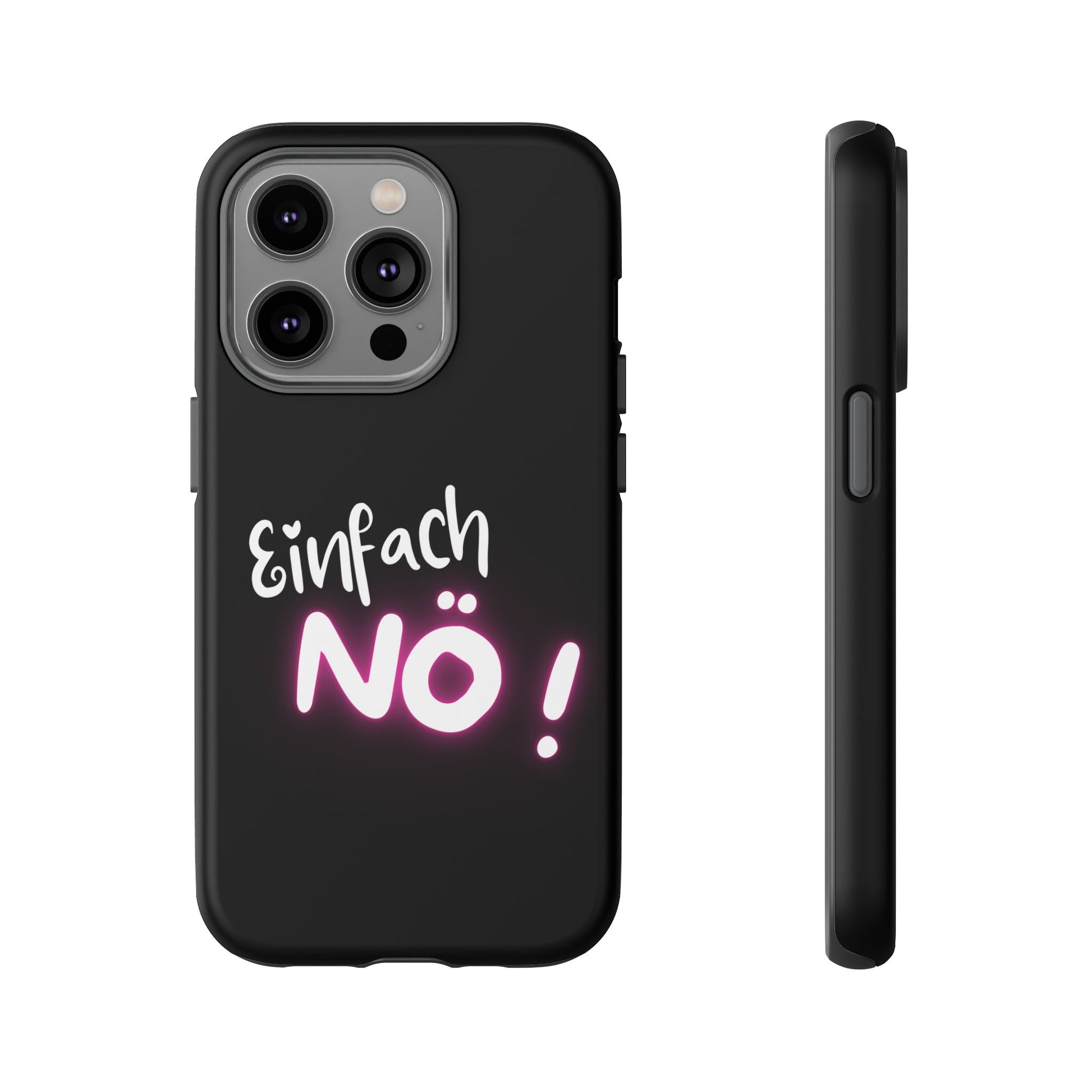 Robuste Handyhülle mit Design | Stoßfeste Schutzhülle für Smartphones | Wireless-Charging geeignet | Moderne Handy-Hülle