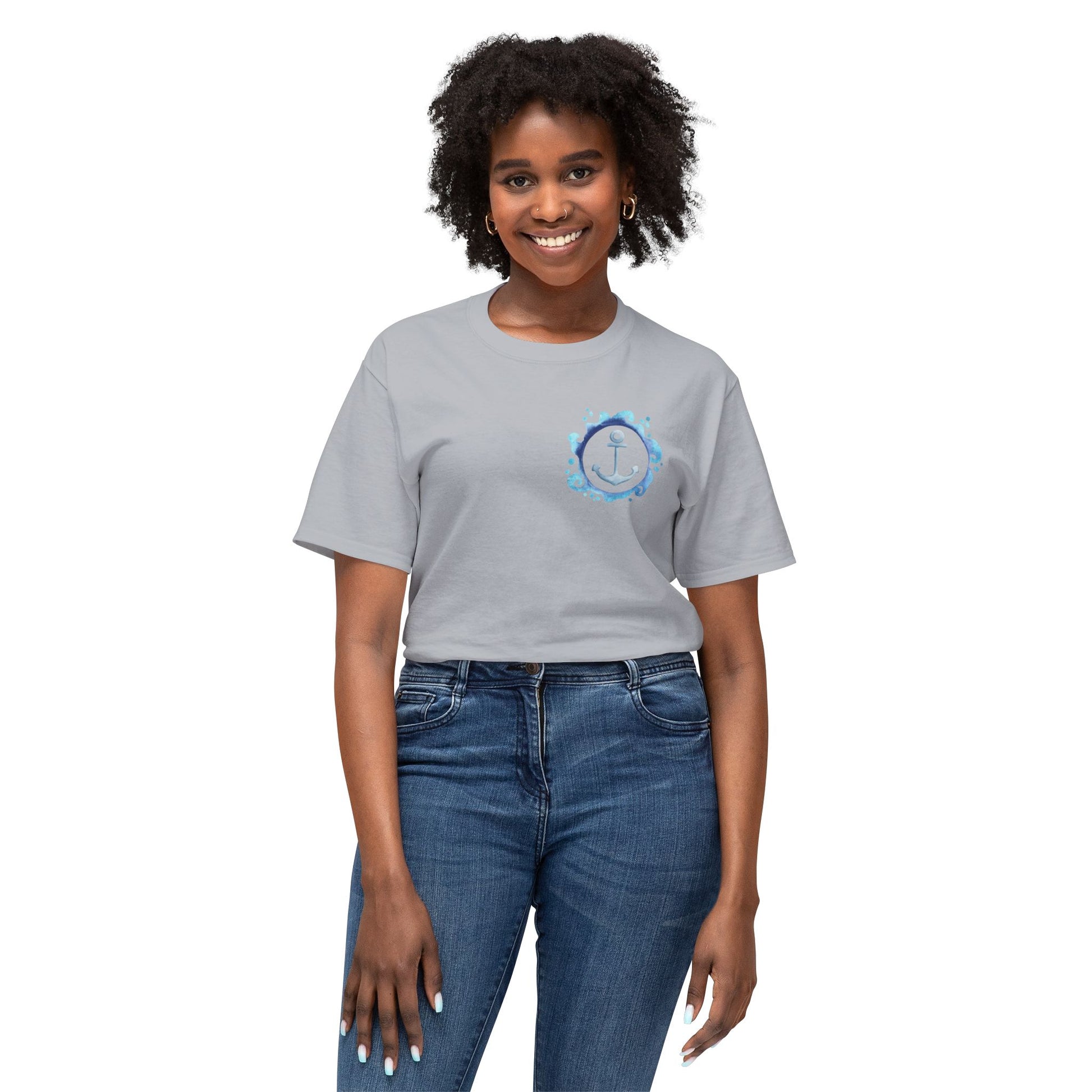 Unisex T-Shirt mit maritimem Design | Weiches Baumwollshirt | Geschenk für Strandliebhaber | Sommer Shirt für Männer u. Frauen